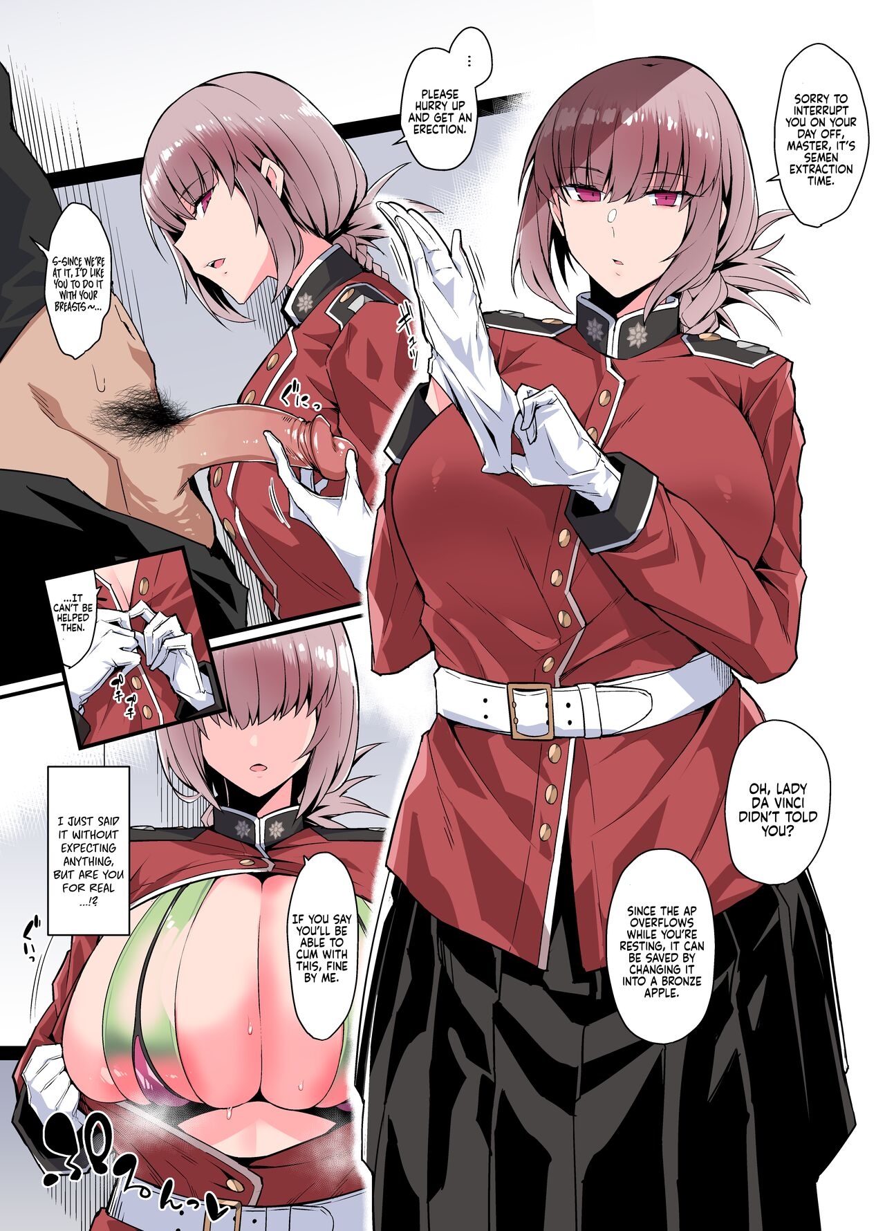 [Arimura Daikon] Yousha Nai Sakusei Tekoki | Merciless Handjob Semen Extraction (Fate/Grand Order) [English] [Coffedrug] [Decensored] 0