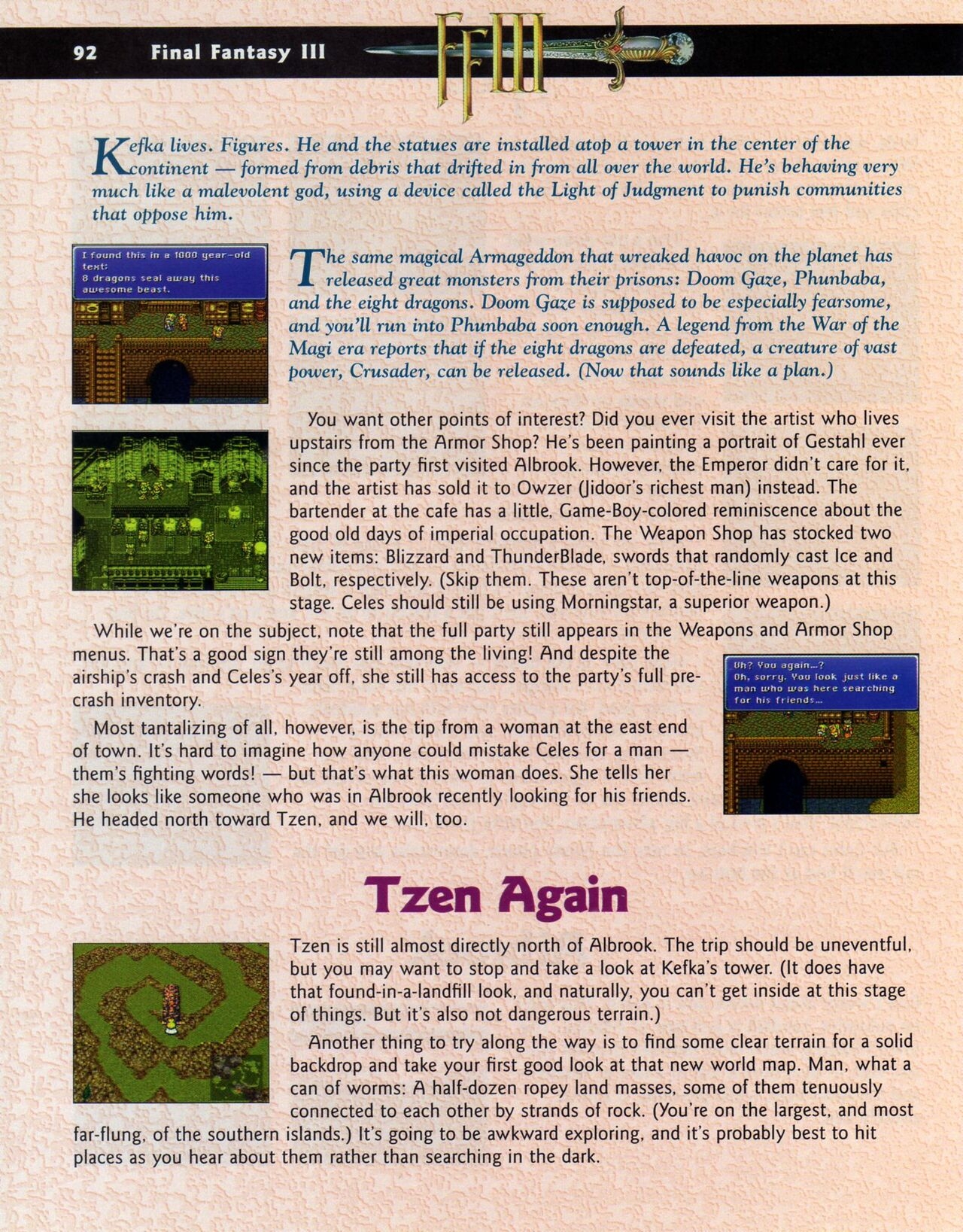 Final Fantasy III Players Guide 109