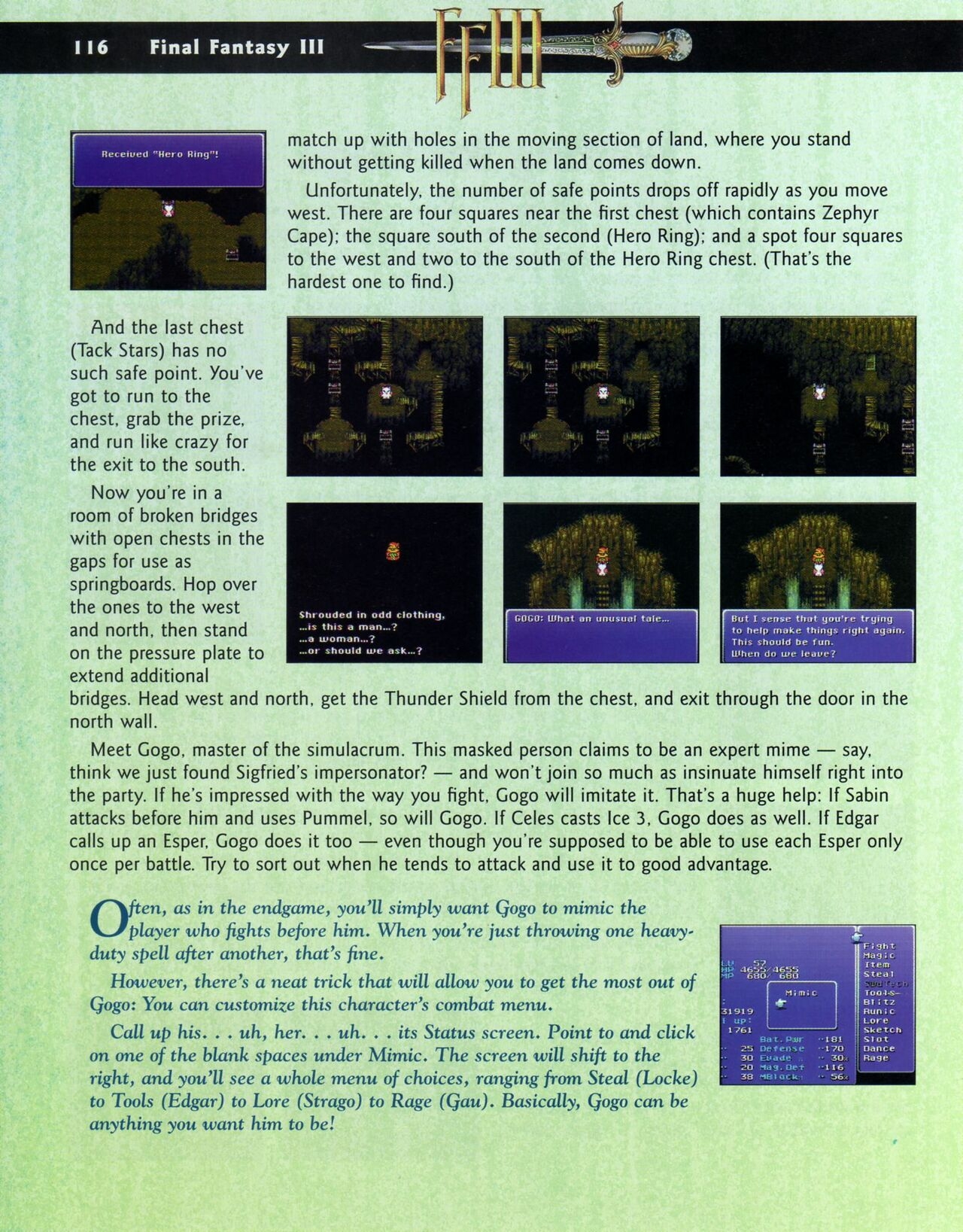 Final Fantasy III Players Guide 133