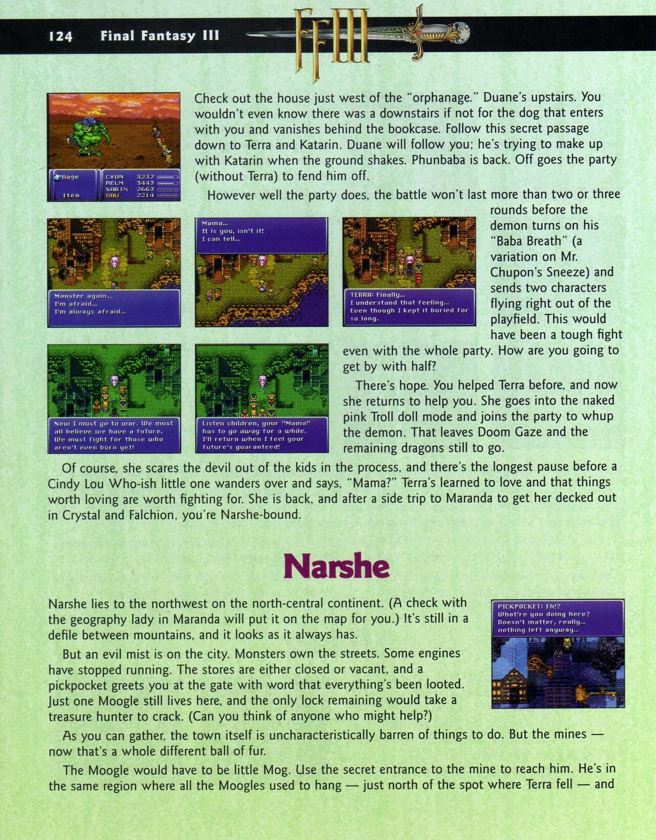 Final Fantasy III Players Guide 141