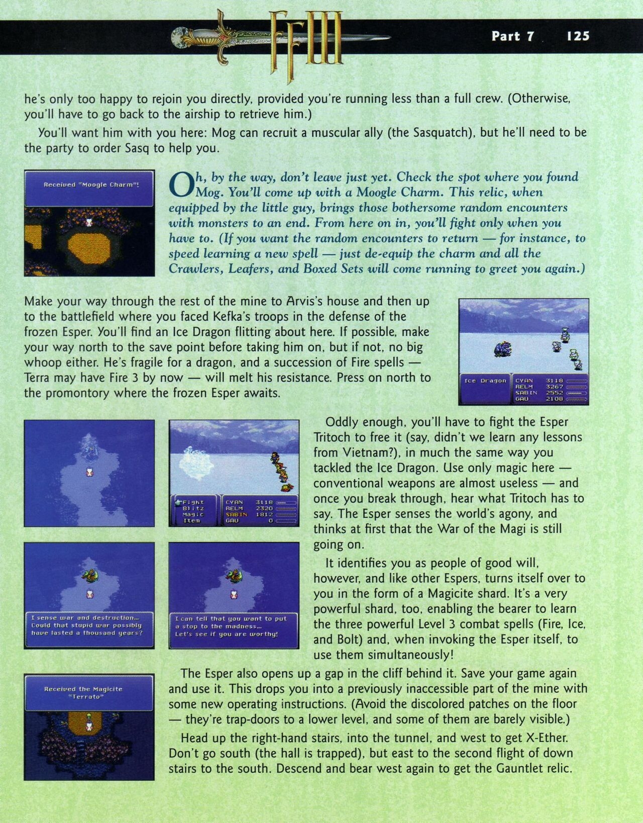 Final Fantasy III Players Guide 142