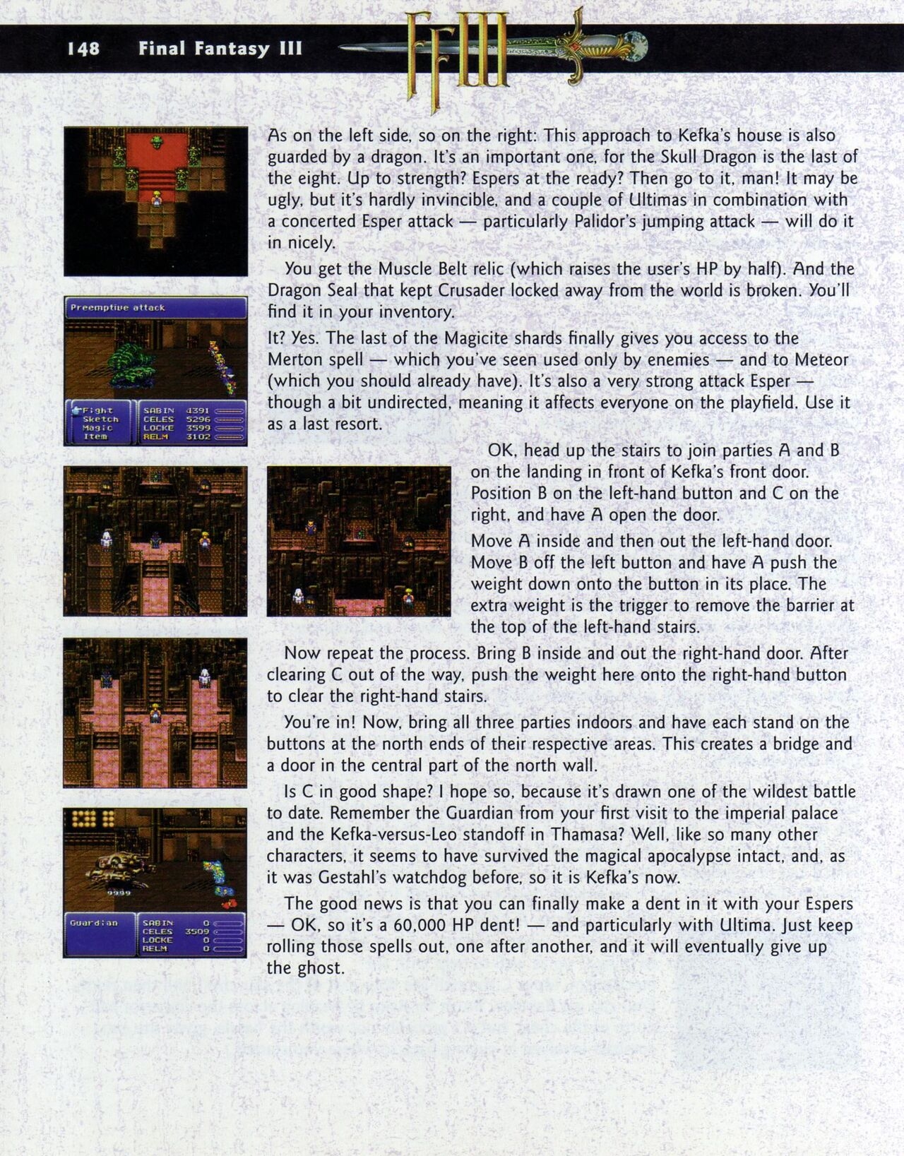 Final Fantasy III Players Guide 165