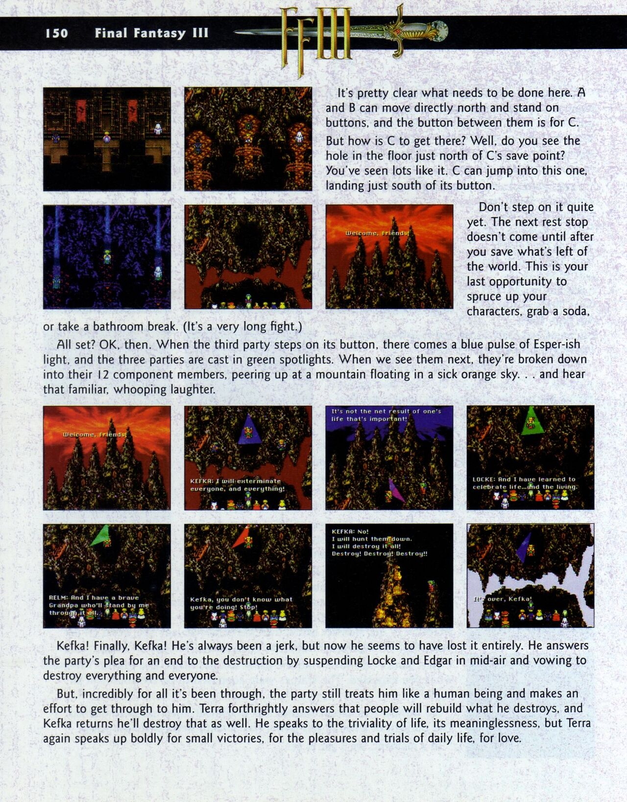Final Fantasy III Players Guide 167