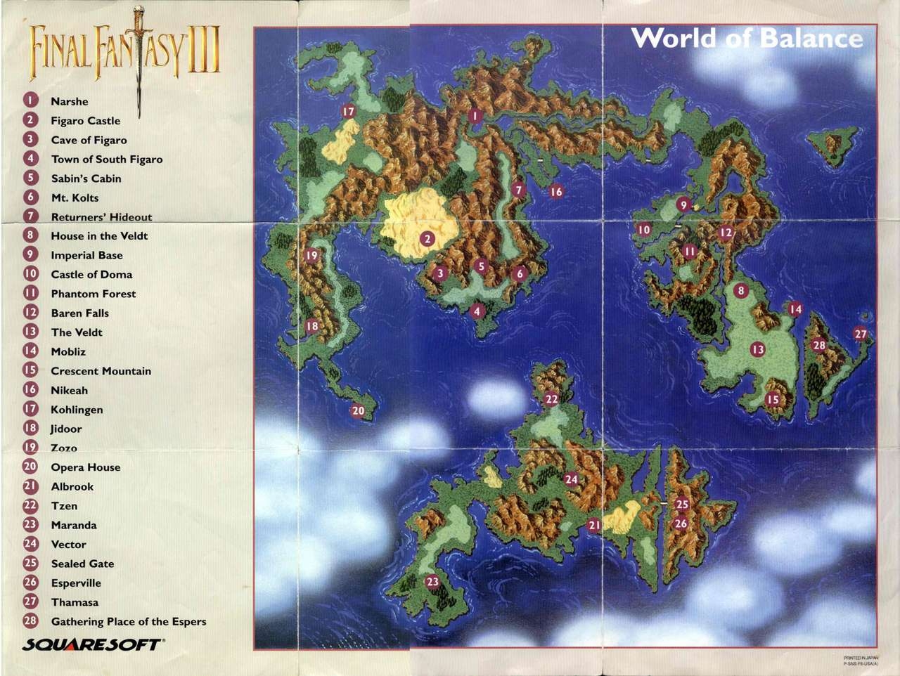Final Fantasy III Players Guide 187