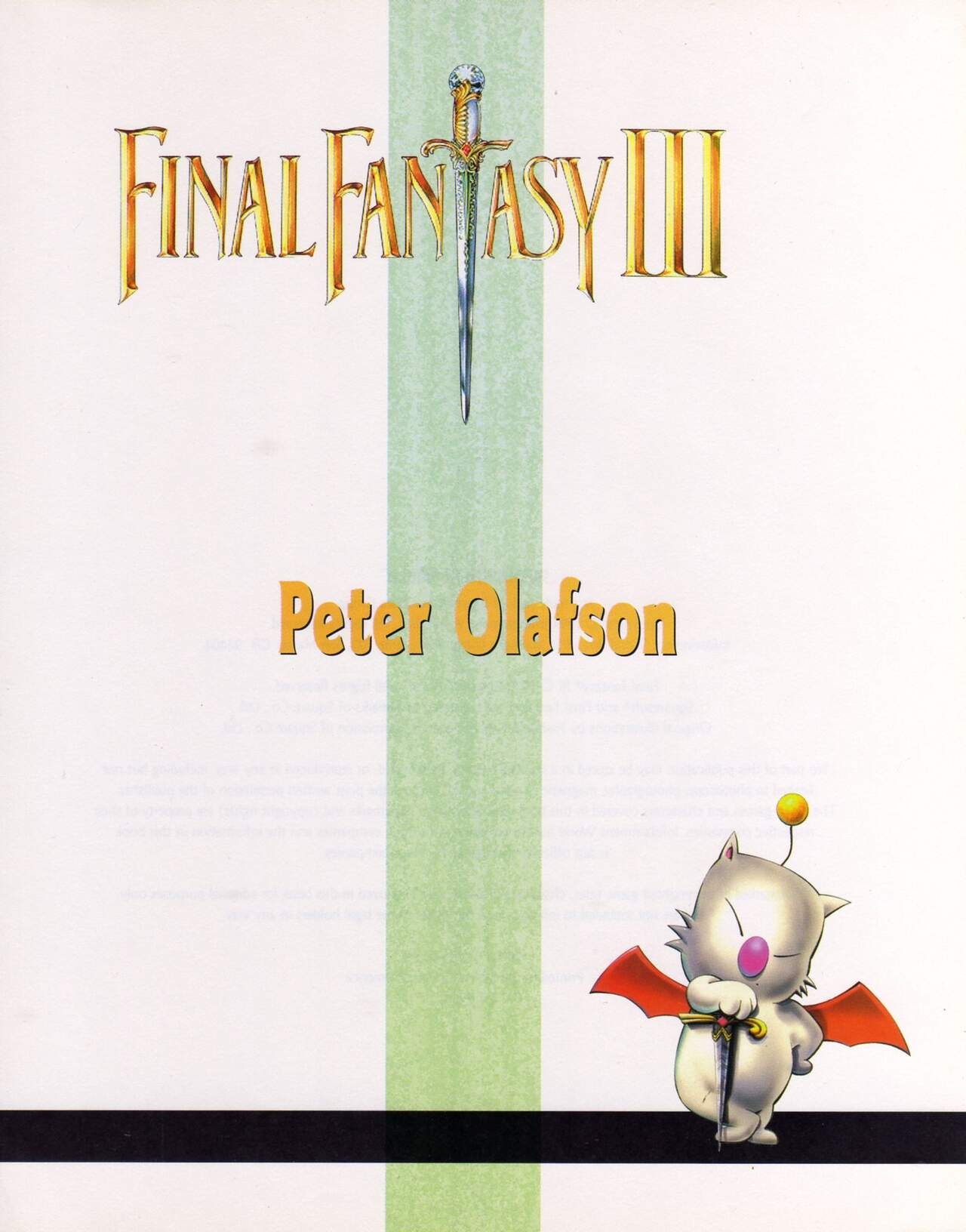 Final Fantasy III Players Guide 2