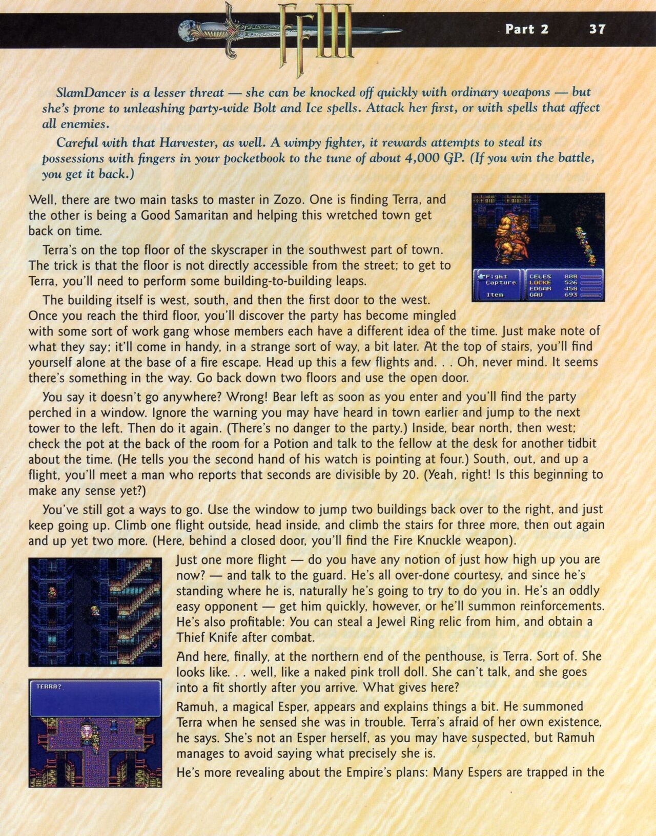Final Fantasy III Players Guide 54