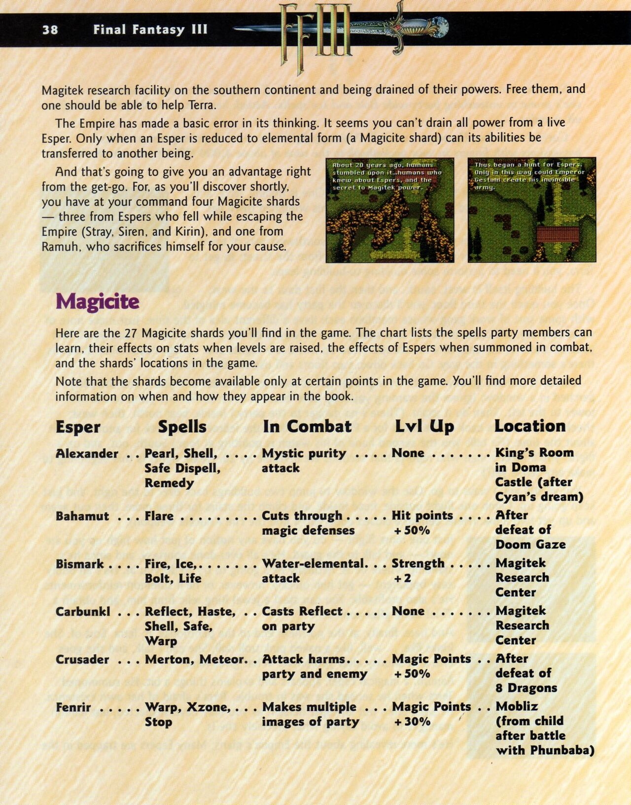 Final Fantasy III Players Guide 55