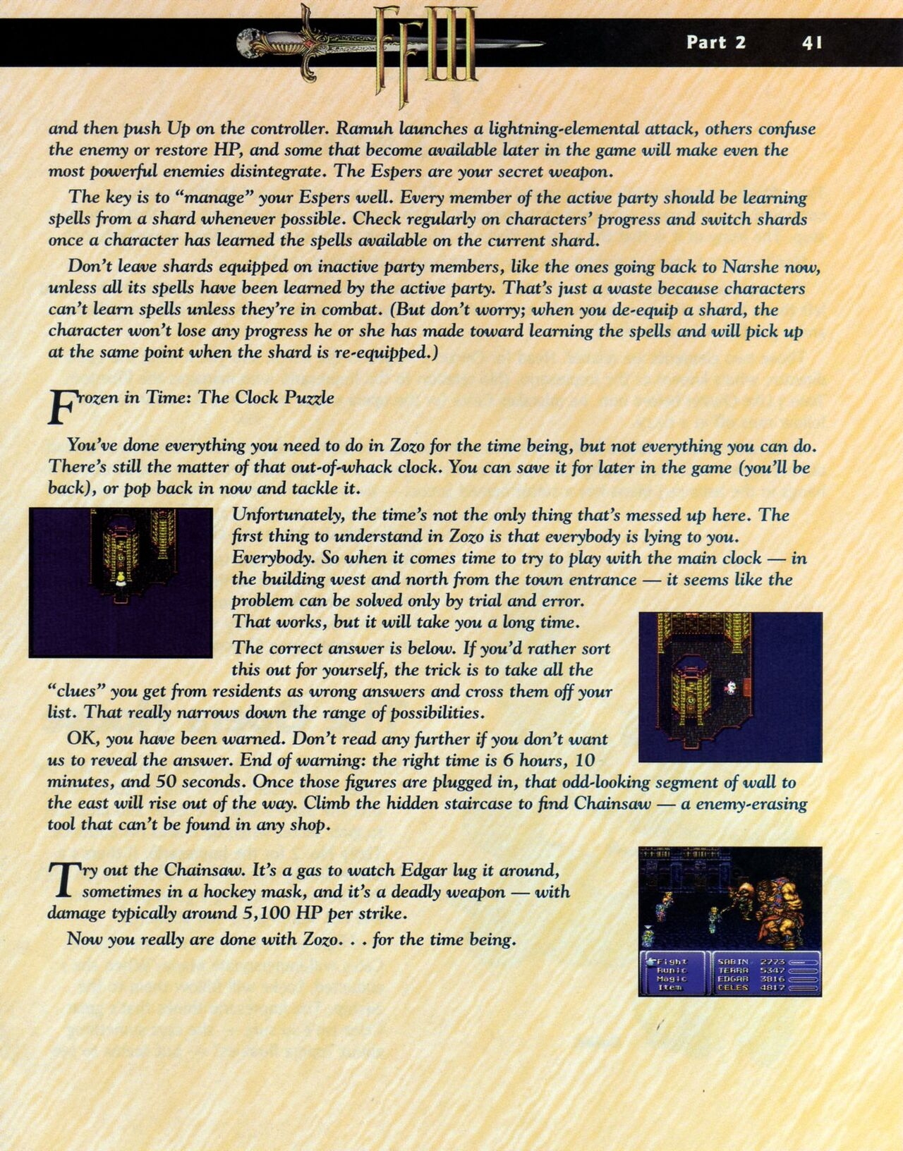 Final Fantasy III Players Guide 58