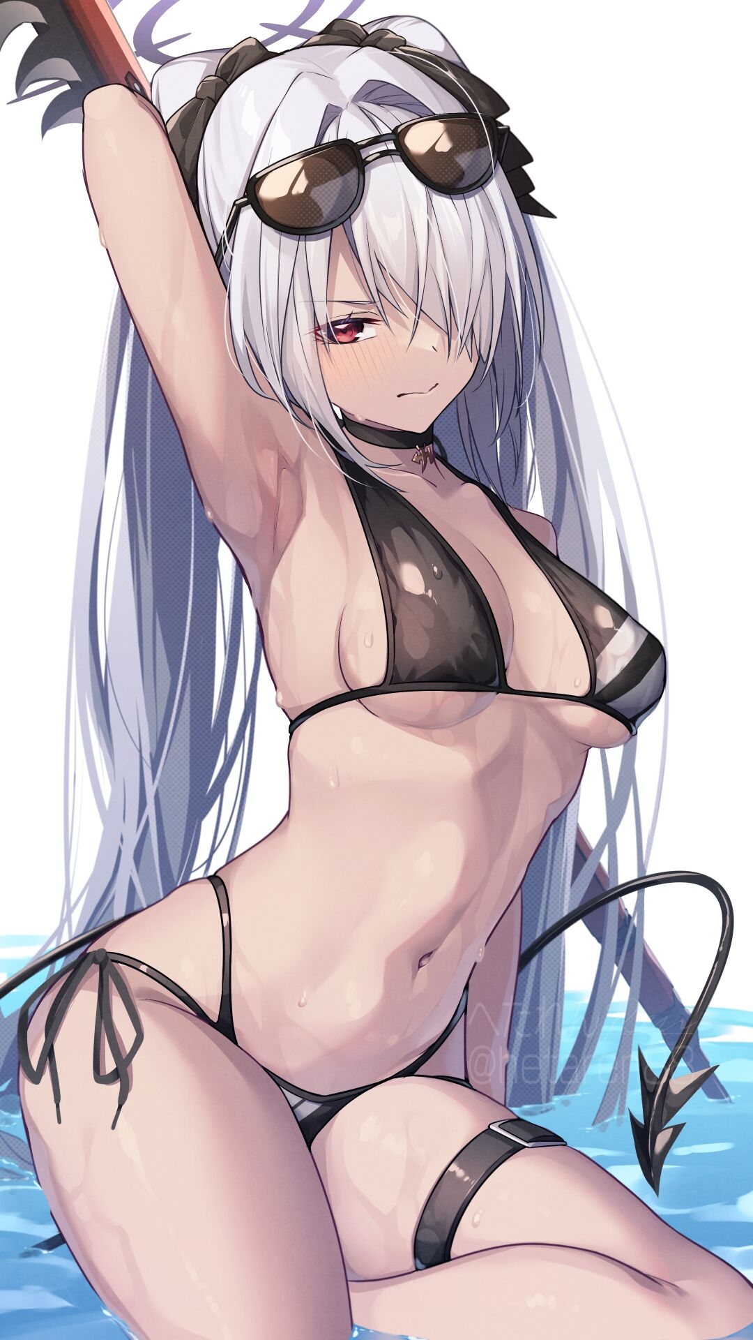 [Hetaren] Swimsuit Iori  MiniManga (Blue Archive) [chinese][狼師哩哩帕漢化] 12