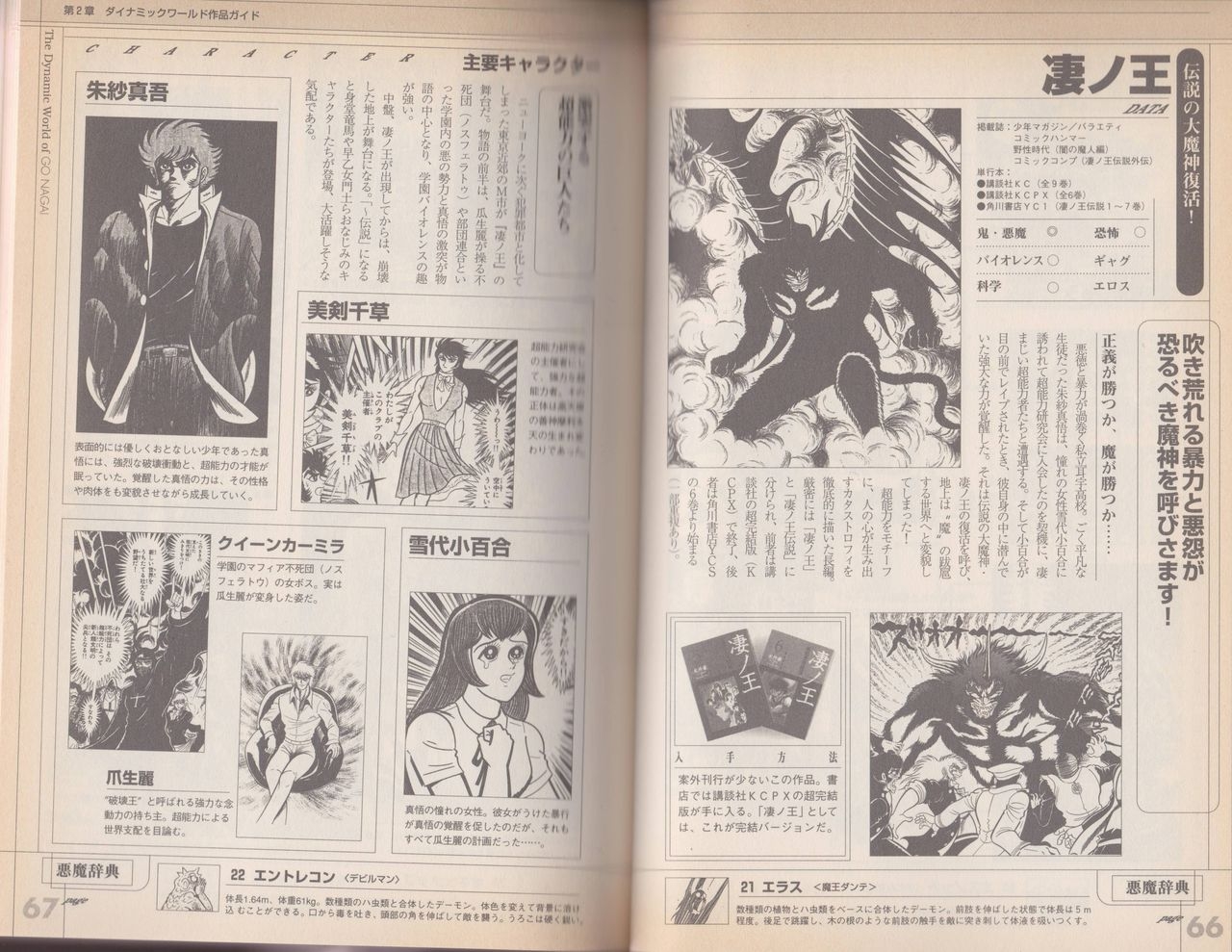 Go Nagai Chronicle Mugen Ni Hirogaru Dynamic World Illustration Art Book 37