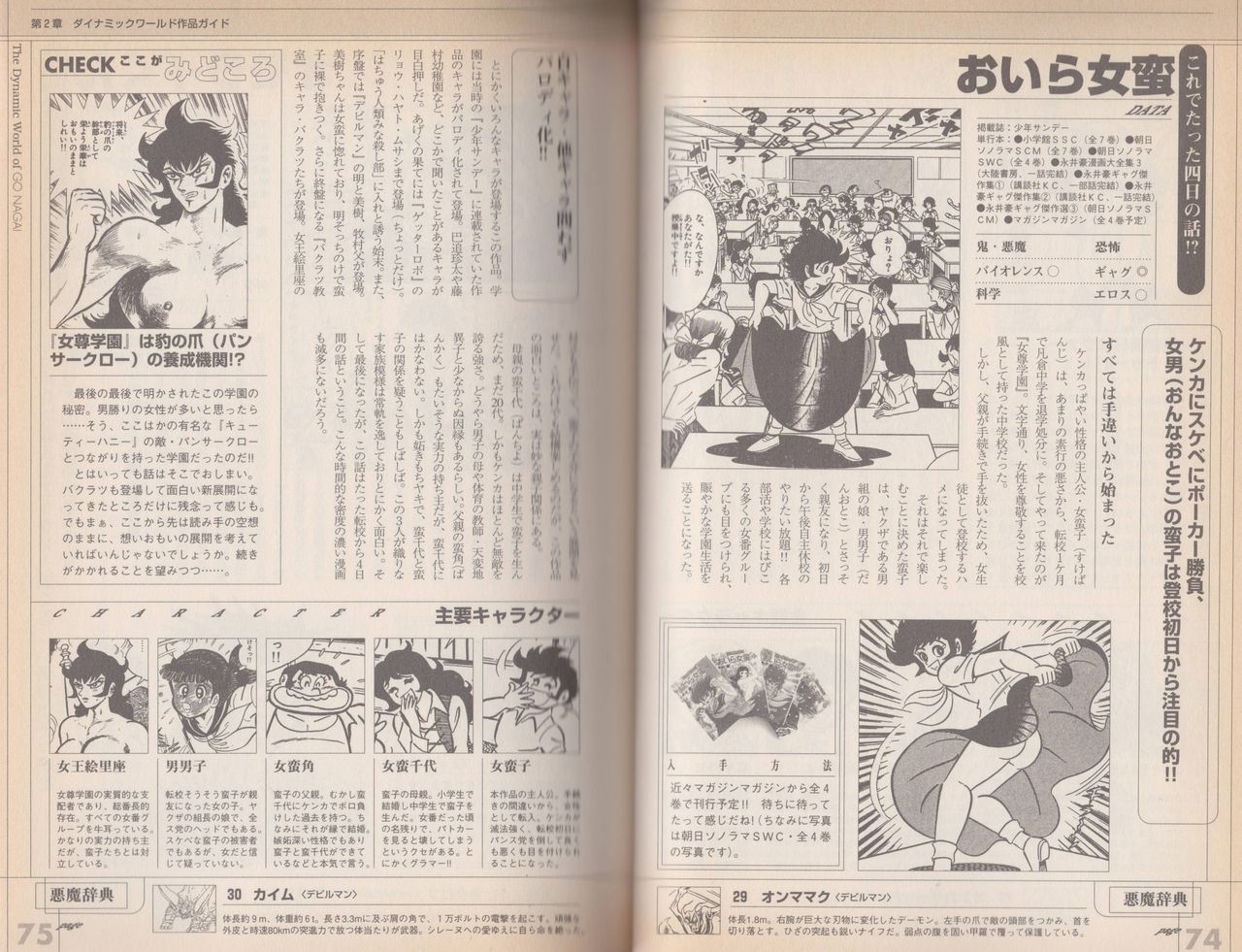 Go Nagai Chronicle Mugen Ni Hirogaru Dynamic World Illustration Art Book 41