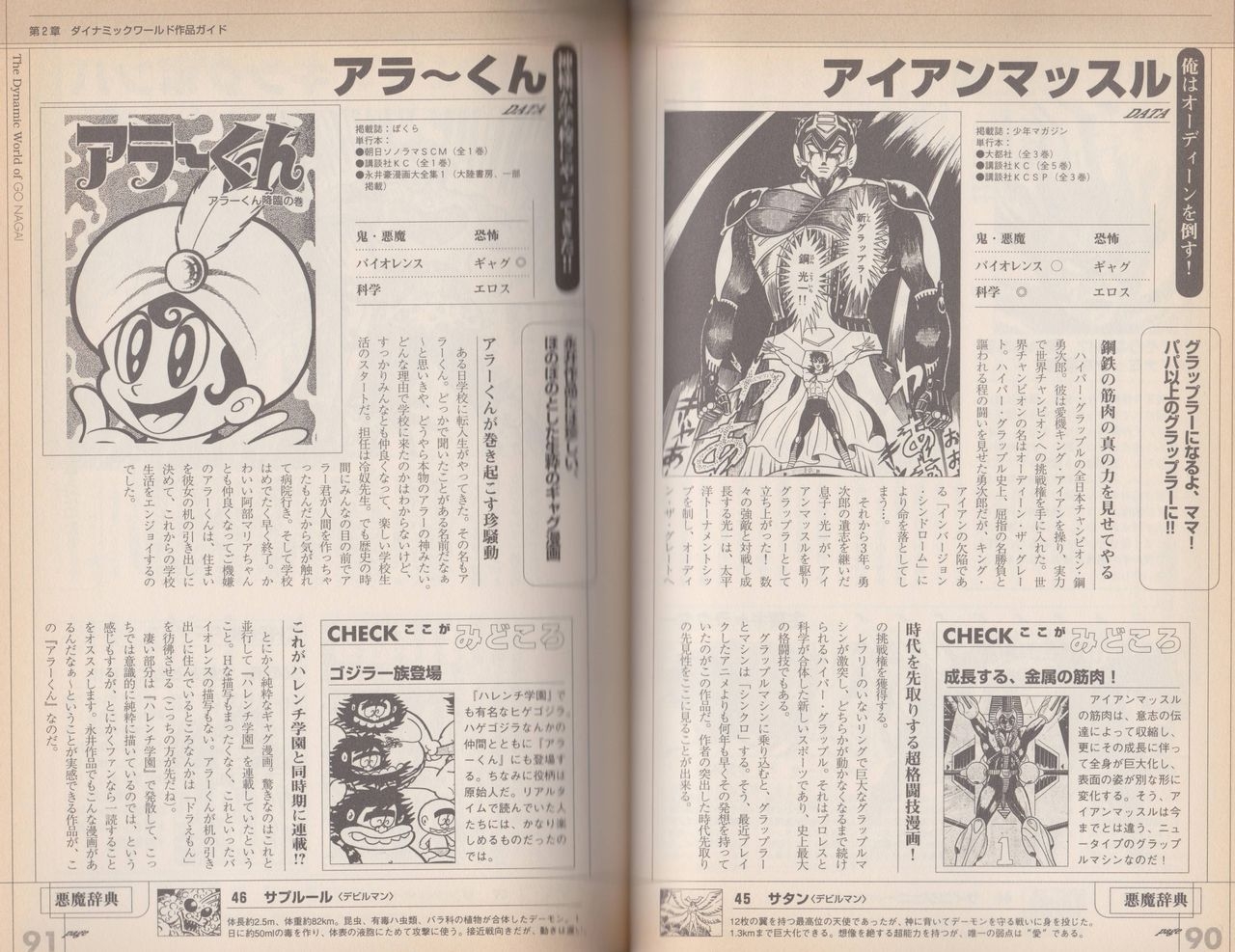 Go Nagai Chronicle Mugen Ni Hirogaru Dynamic World Illustration Art Book 49