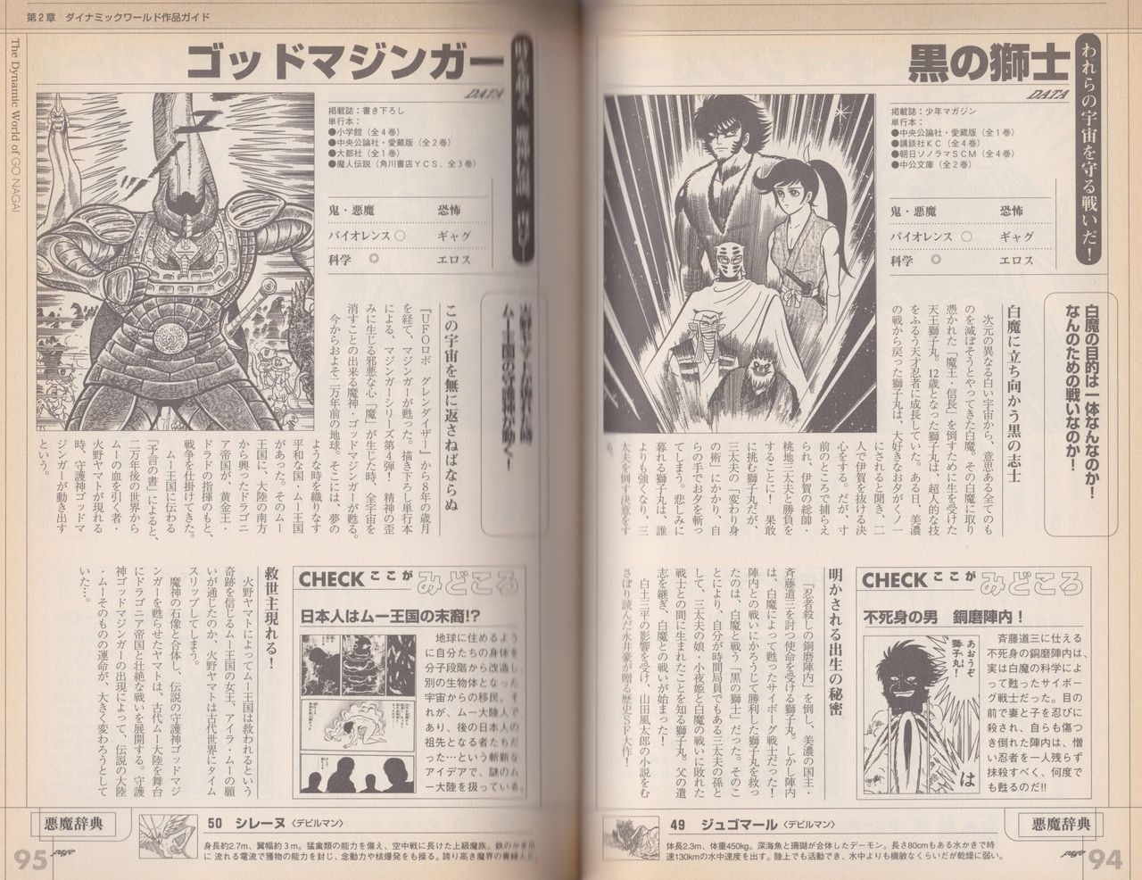 Go Nagai Chronicle Mugen Ni Hirogaru Dynamic World Illustration Art Book 51