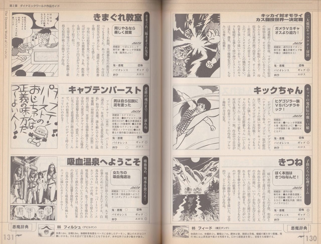 Go Nagai Chronicle Mugen Ni Hirogaru Dynamic World Illustration Art Book 69