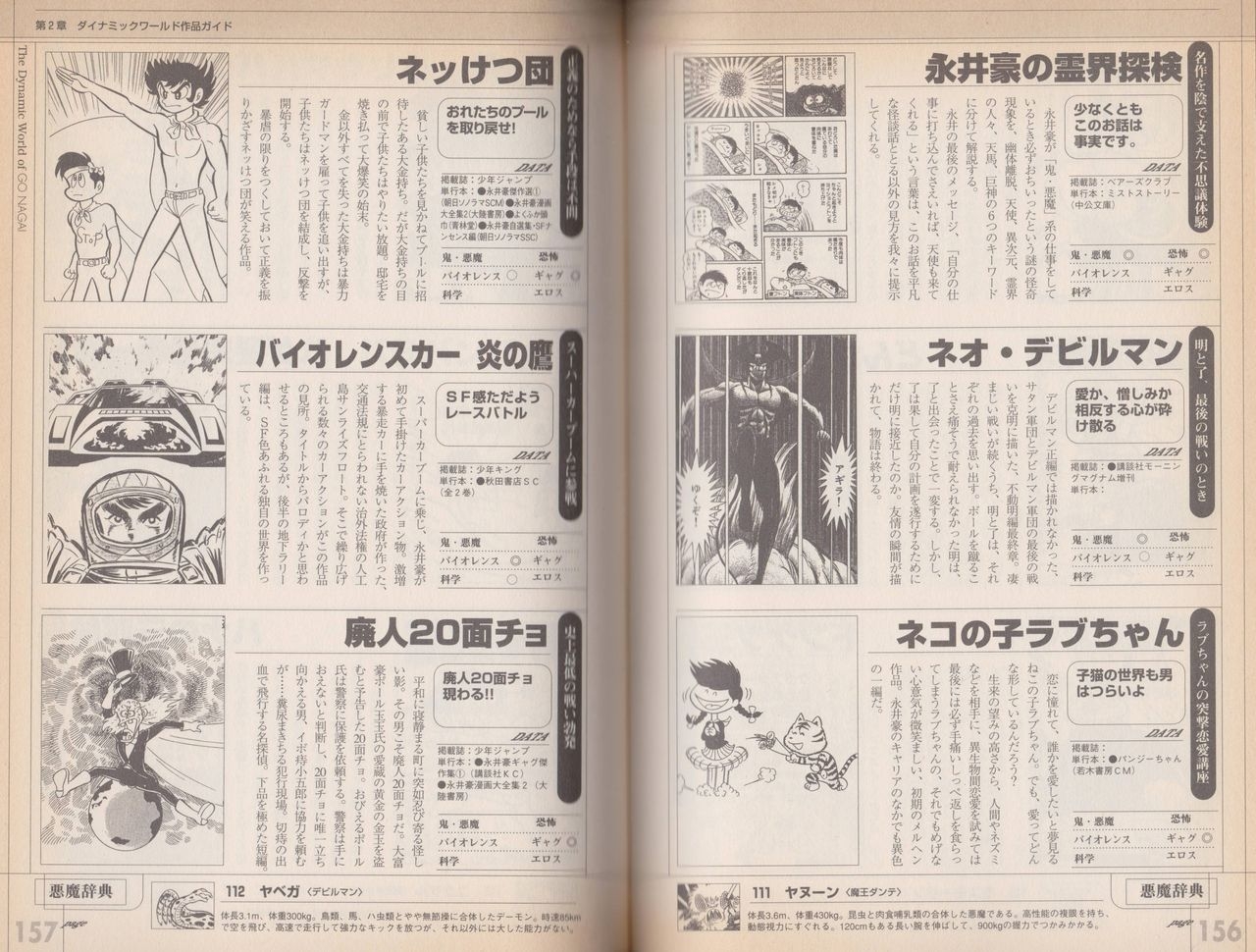 Go Nagai Chronicle Mugen Ni Hirogaru Dynamic World Illustration Art Book 82