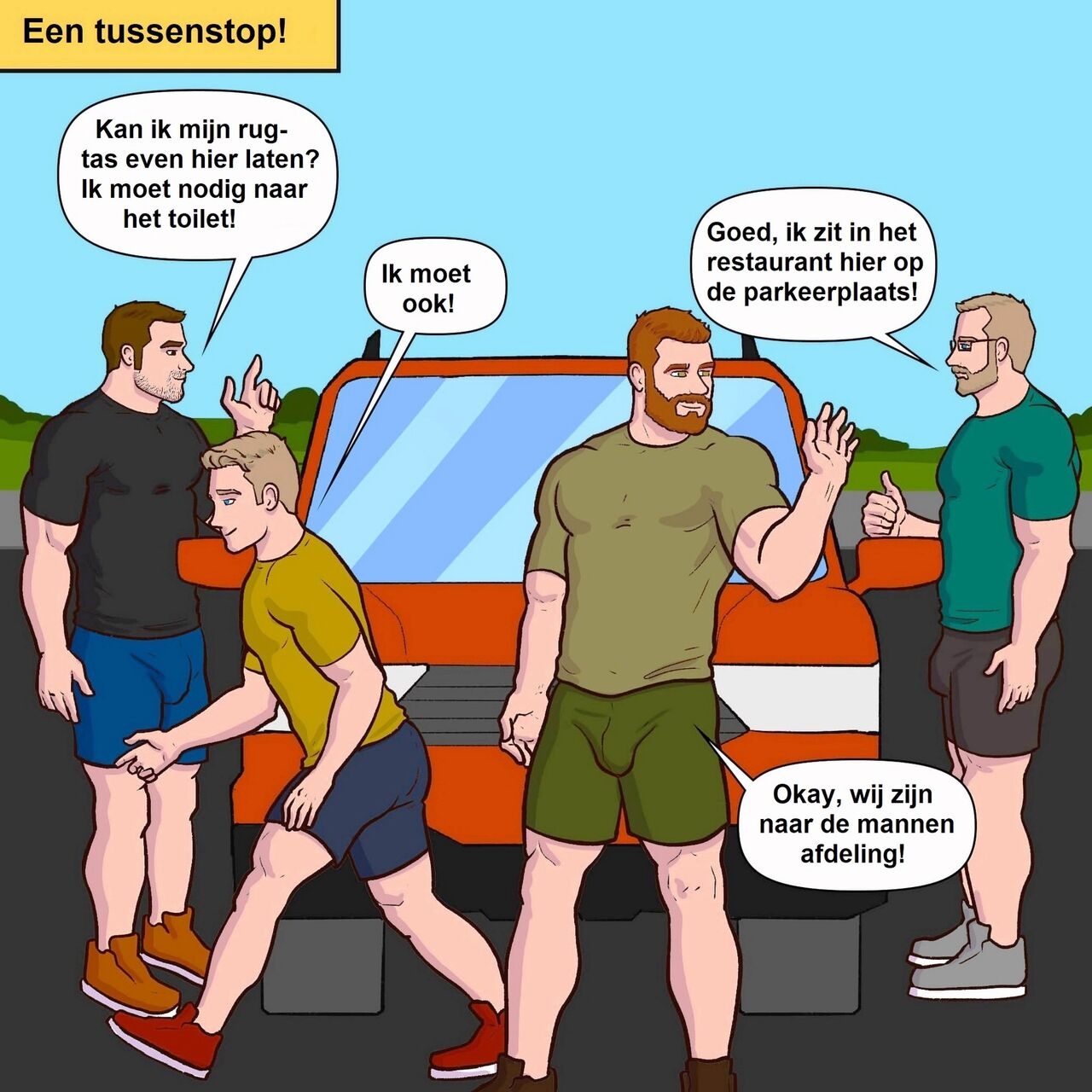 On the road (Dutch) 17