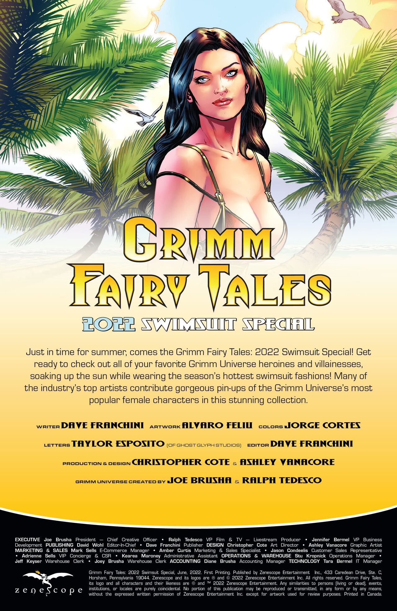 Grimm Fairy Tales 2022 Swimsuit Special 1