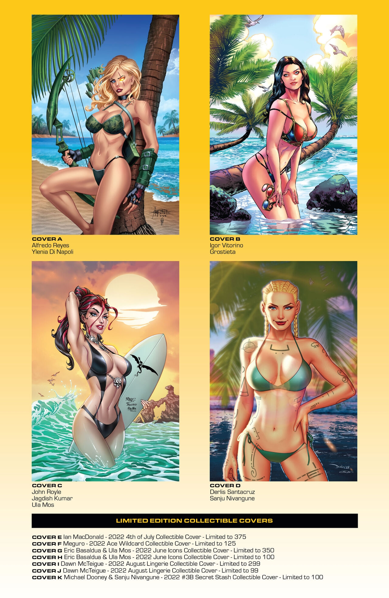 Grimm Fairy Tales 2022 Swimsuit Special 2