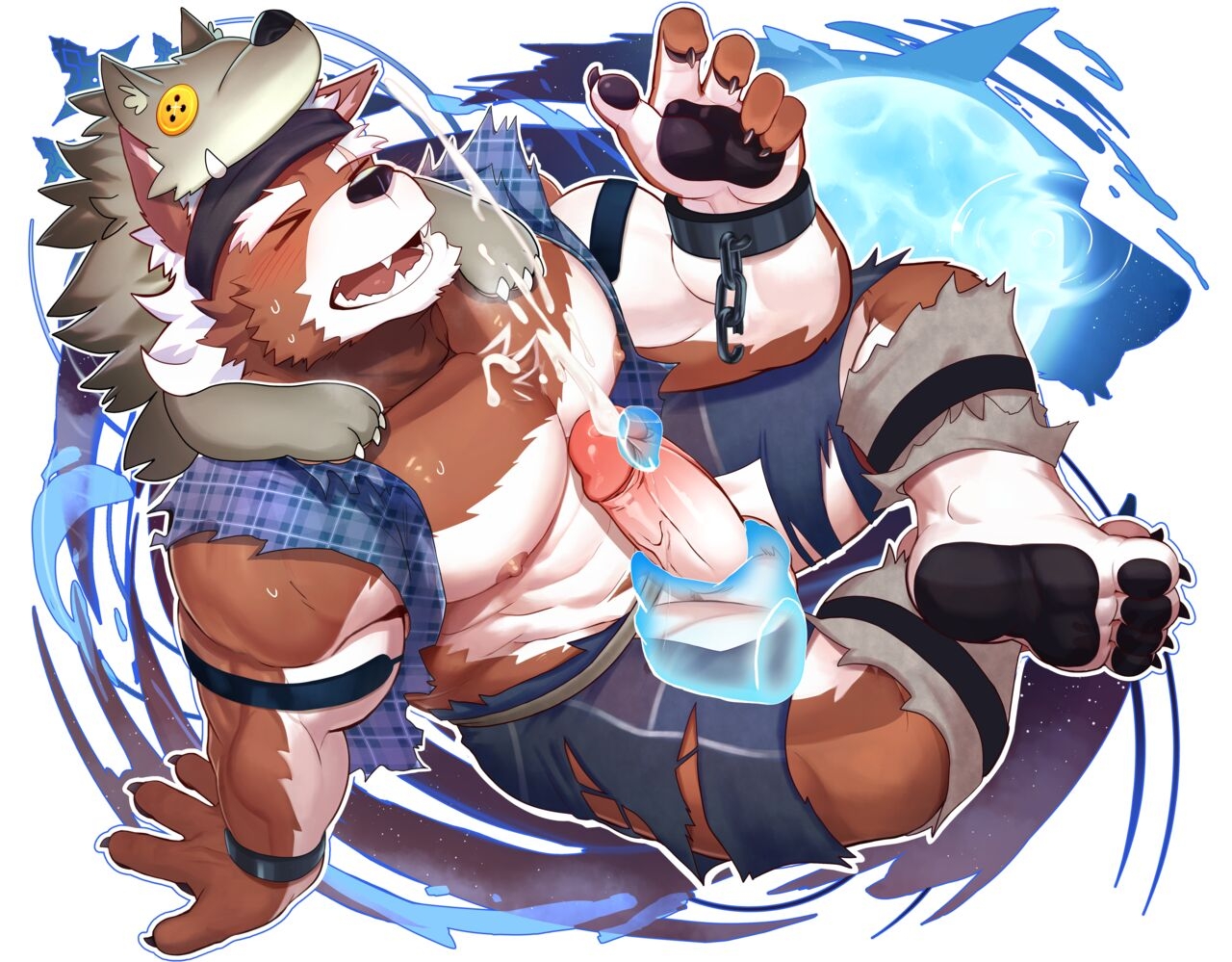 [MonogG] Bearwolf Banzai (No Logo) (OC) & Demon Lord Kasga (OC) 16