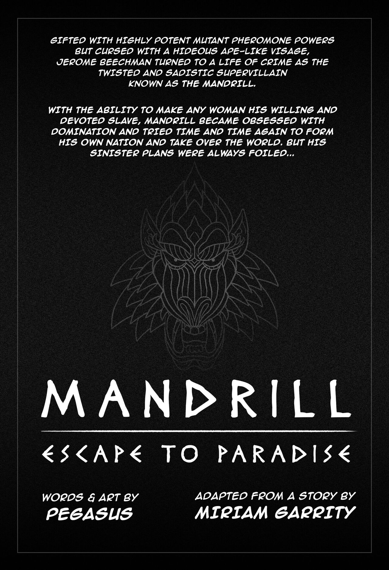 [Pegasus] Mandrill: Escape To Paradise (Wonder Woman) 2