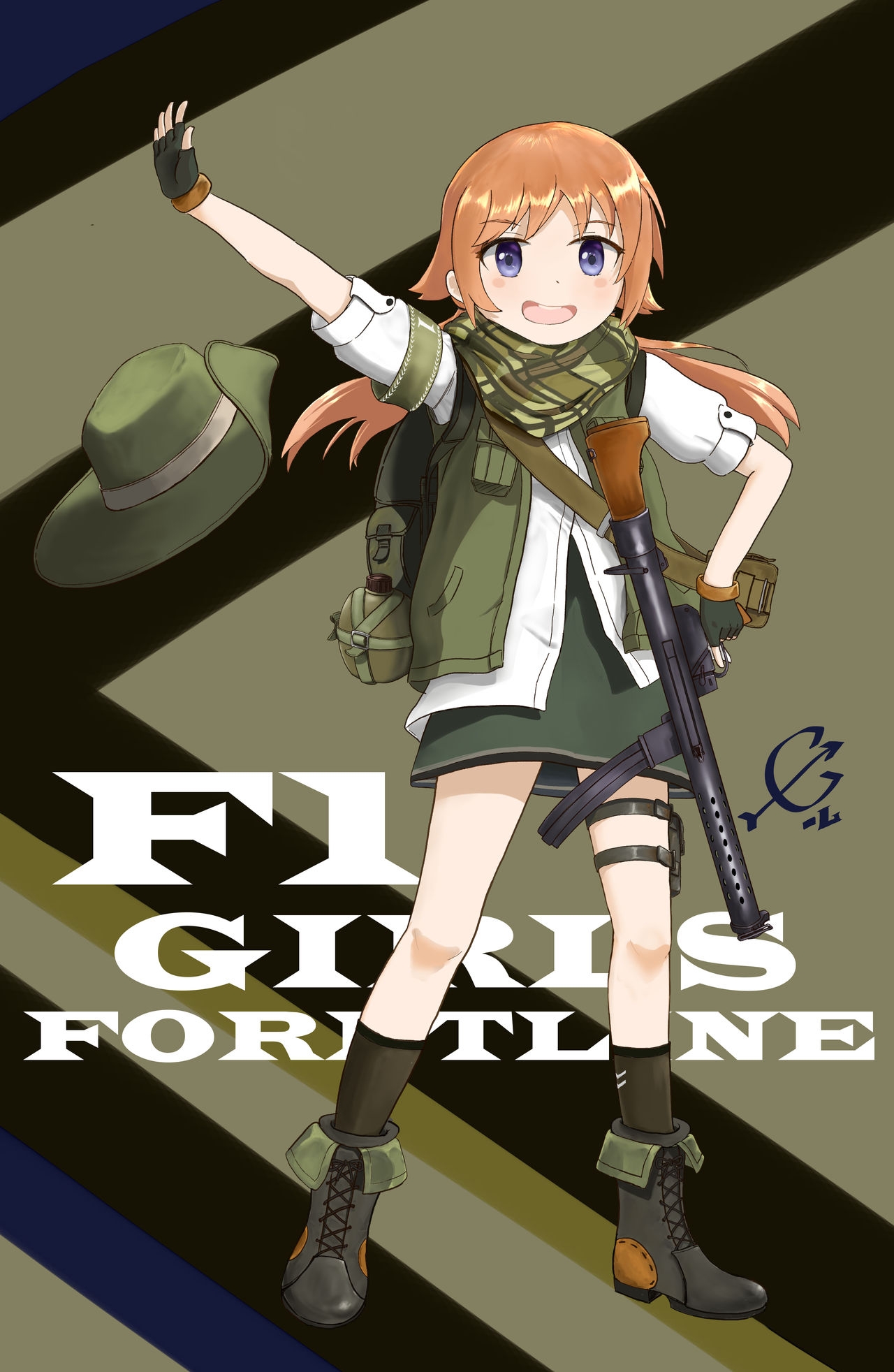 Girls' Frontline Character Fan Art Gallery - F1 1