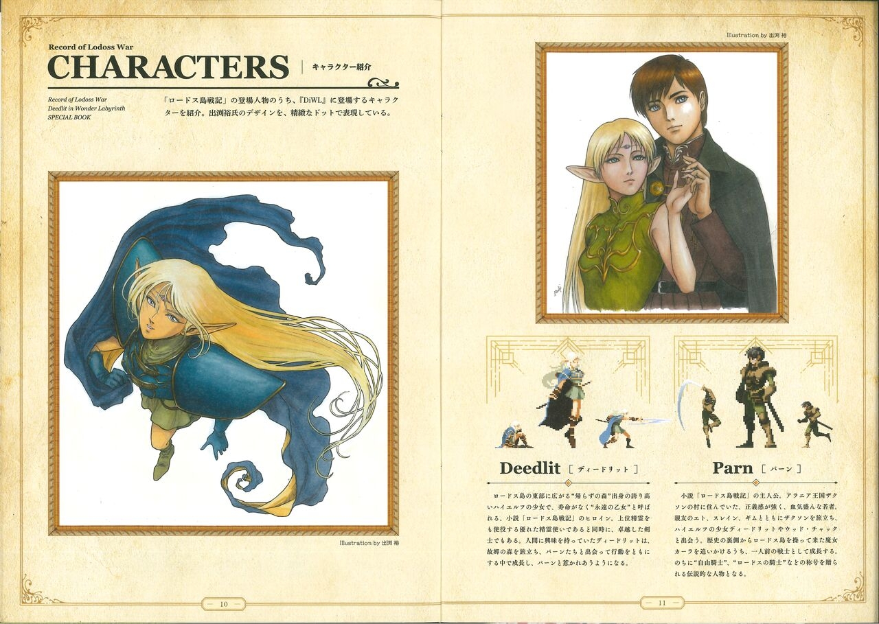 Record of Lodoss War - Deedlit in Wonder Labyrinth Special Book [Japanese] 9
