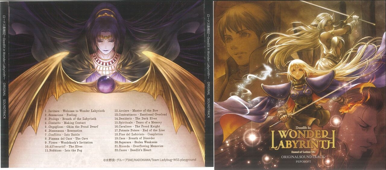 Record of Lodoss War - Deedlit in Wonder Labyrinth Special Book [Japanese] 1