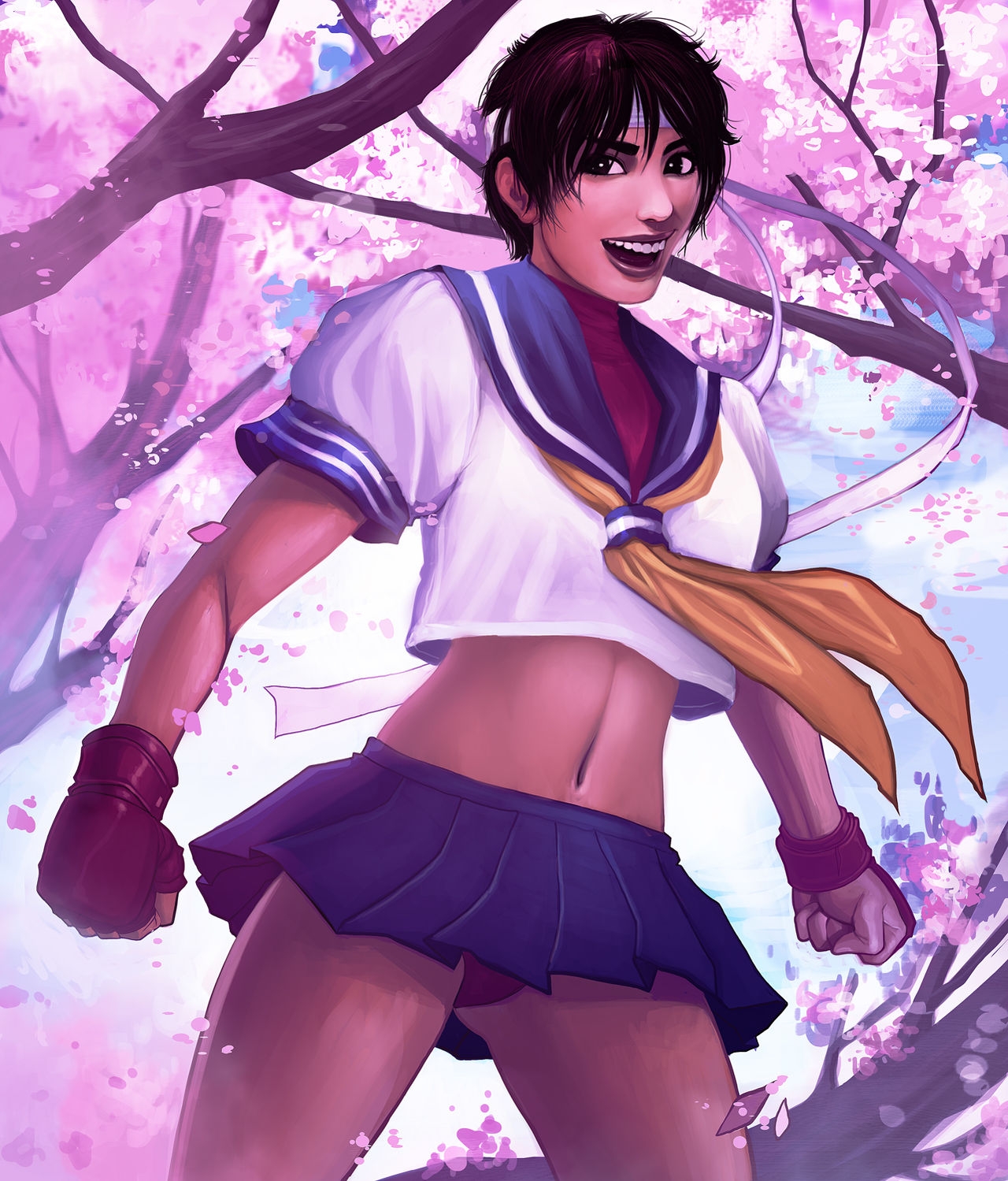 [ExMile] Sakura & Friends (Street Fighter) 9