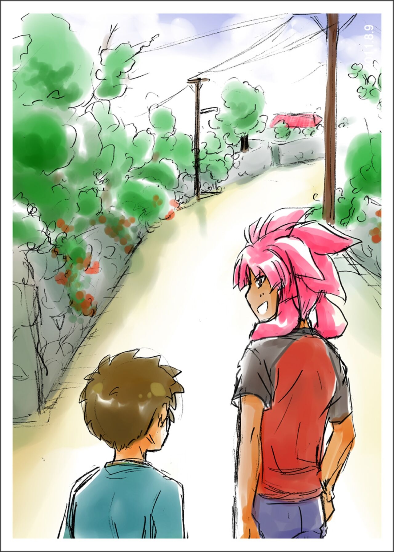 [Viva Mikinosuke (Katazaki Miki)] Take me to the Paradise! (Inazuma Eleven) [Digital] 35