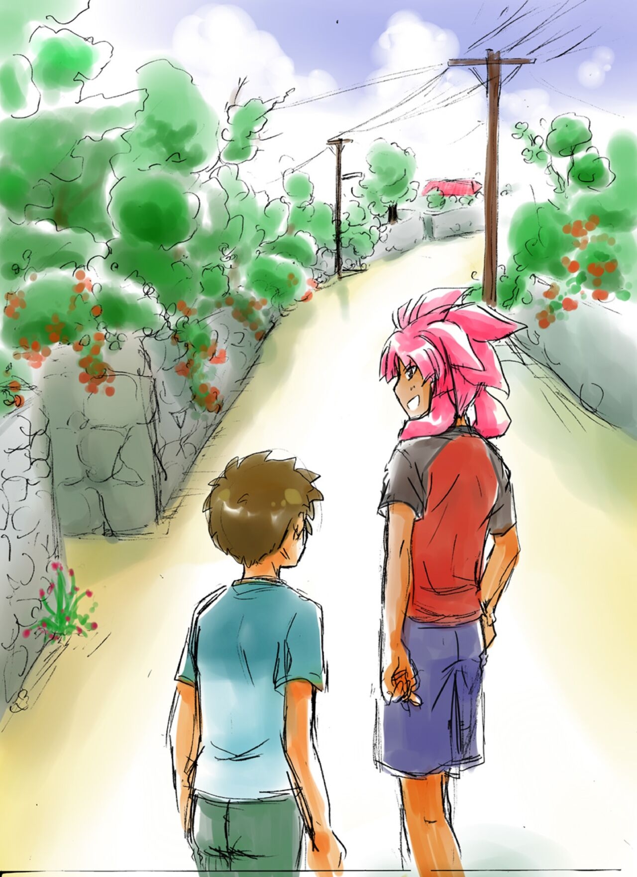 [Viva Mikinosuke (Katazaki Miki)] Take me to the Paradise! (Inazuma Eleven) [Digital] 36