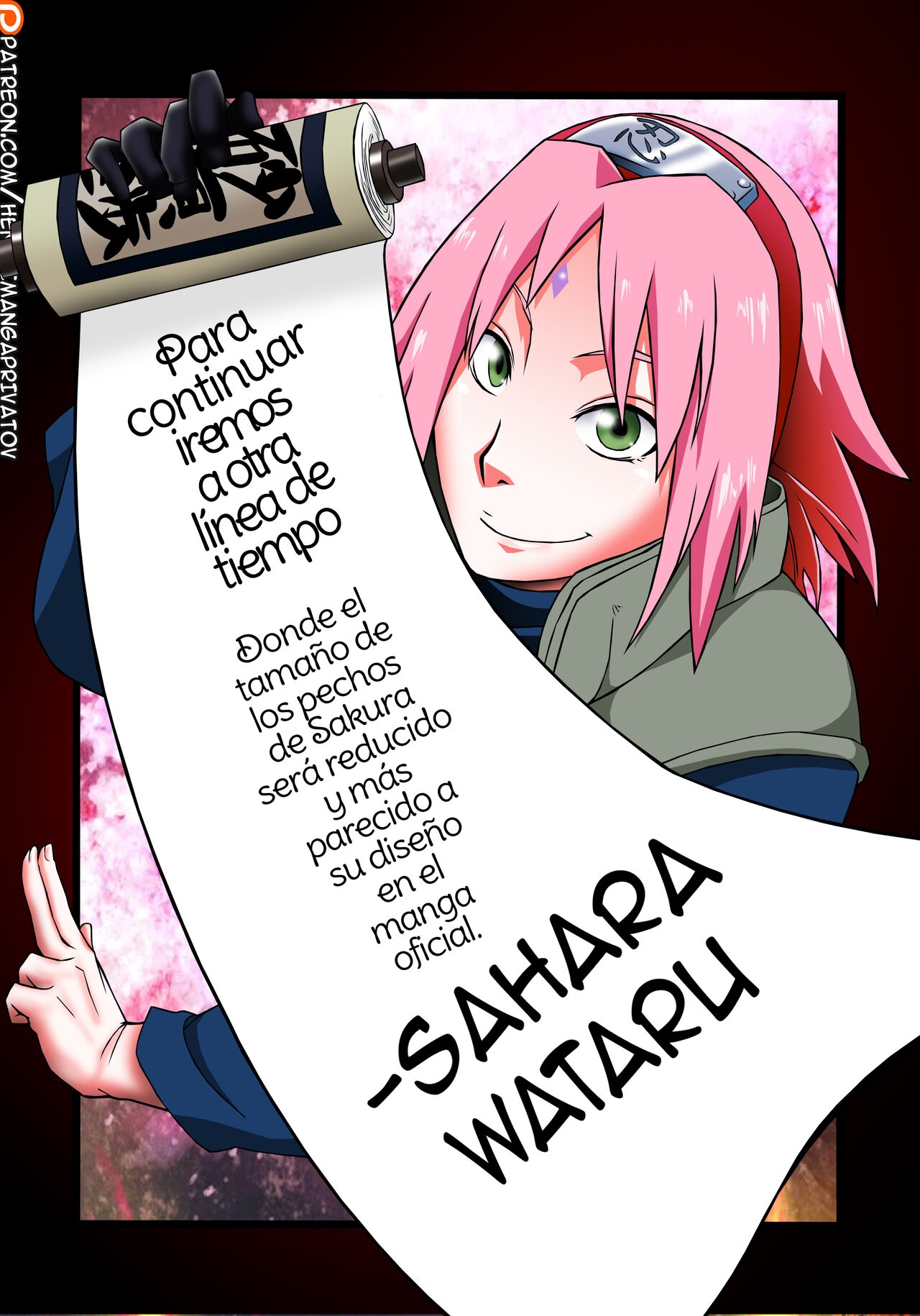 (C87) [Karakishi Youhei-dan Shinga (Sahara Wataru, Sentarou] Haouju 2 (Naruto) [Spanish] [Amaterasu] [Colorized] [Decensored] [Incomplete] 18