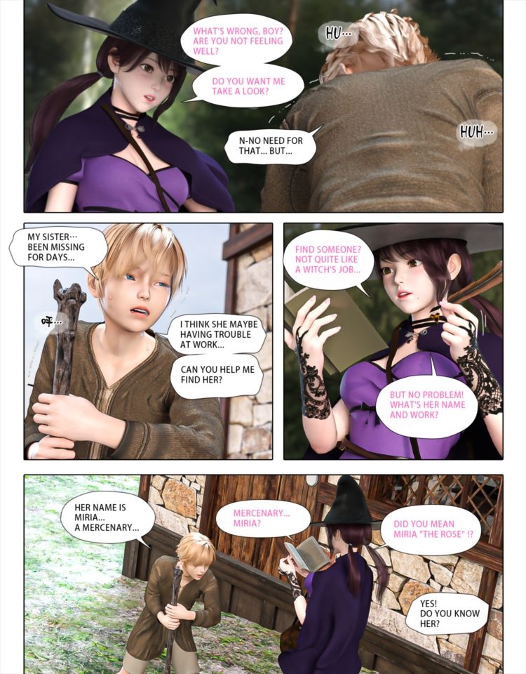 [Pisanto] The Rose Fall Into Darkness 3 [English] 2