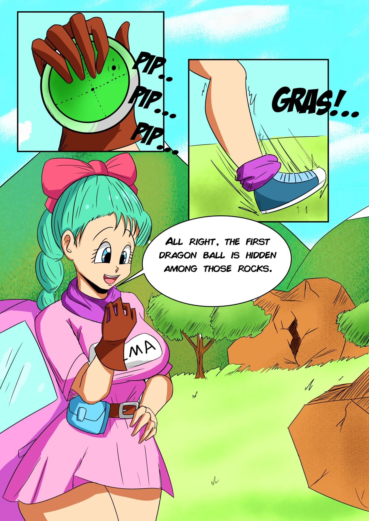 DRAGON  BALL BULMA´S ADVENTURE! 1