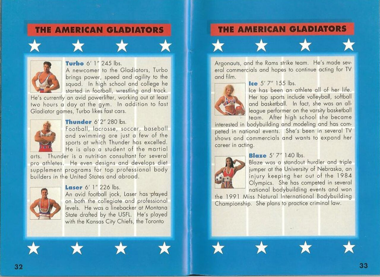 American Gladiators (1992) - SNES Manual 17