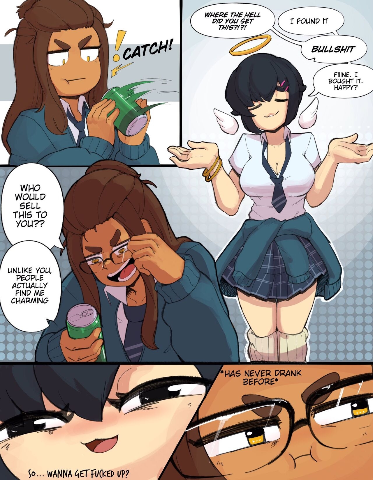 [NudieDoodles] High School Days [English] 1