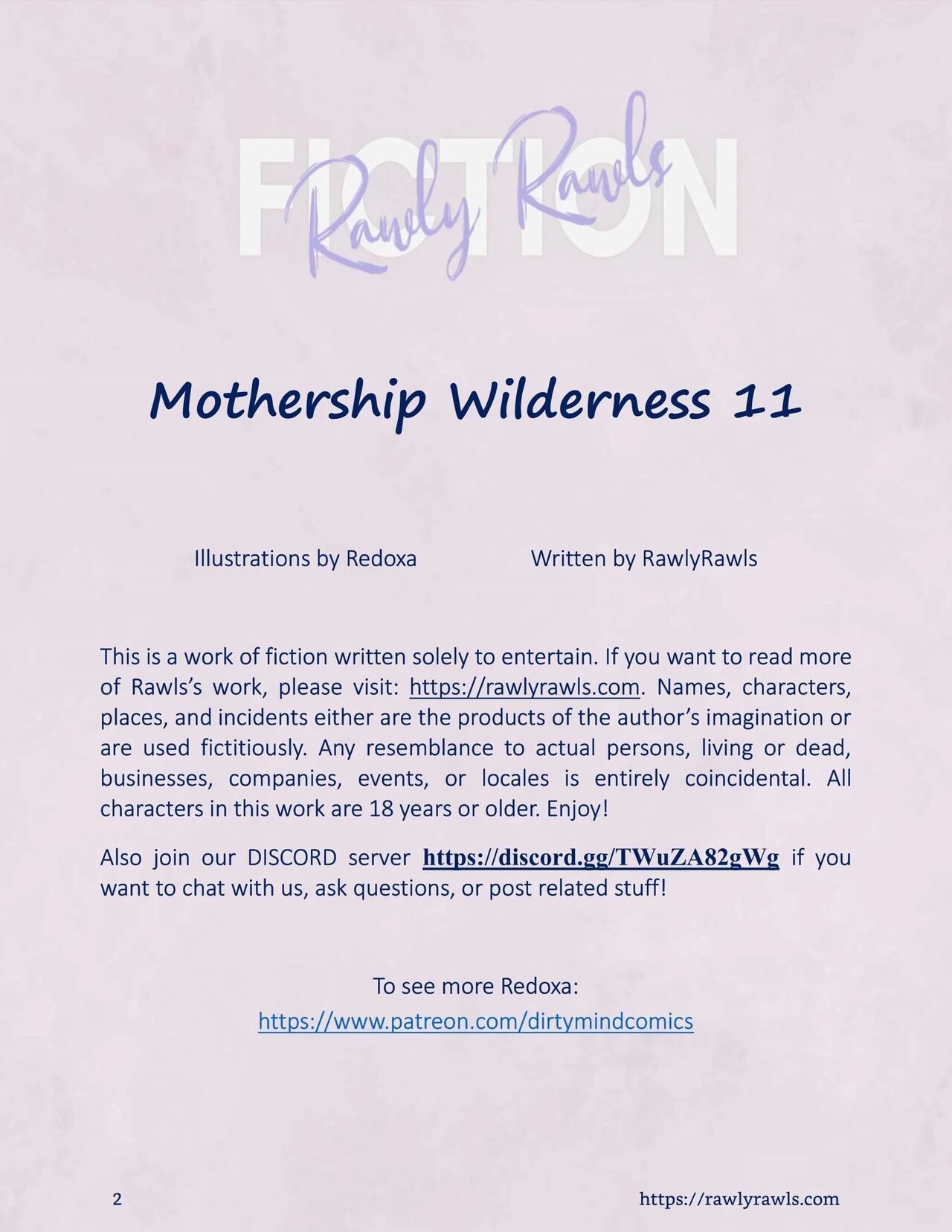 Mothership Wilderness [Redoxa , RawlyRawls] - 11 - english 1
