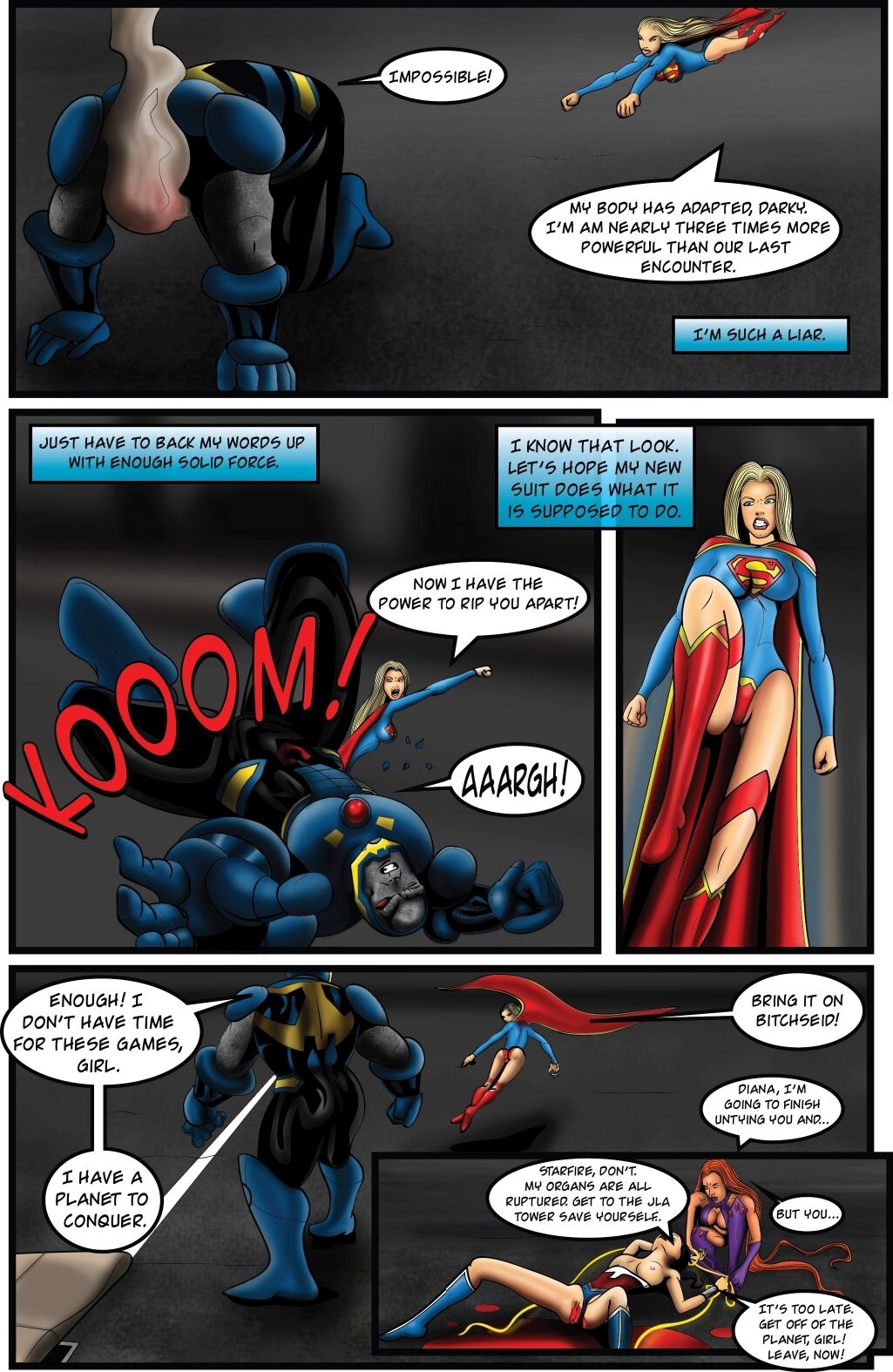 Supergirl: Issue #10 - Countdown to Extinction Part 3 25