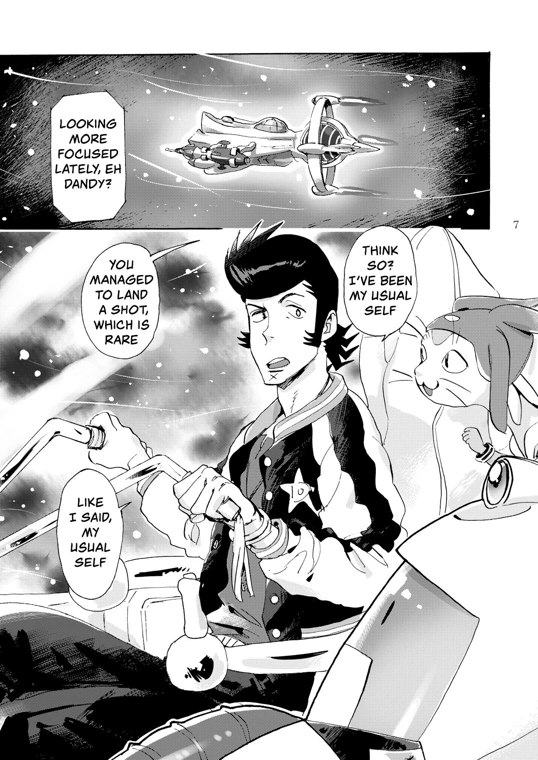 (Mizubuchi Maki) Satellite Serenade -Another dimension- (Space☆Dandy) [English] [GangWeedTranslations] 5