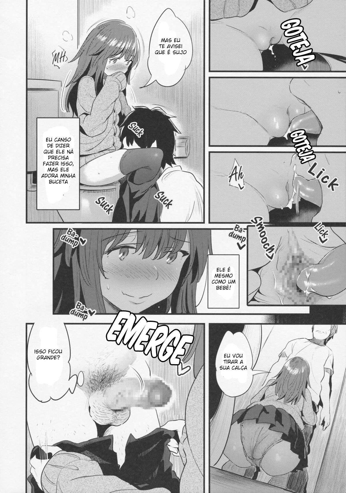 (COMITIA120) [Jack to Nicholson (Noripachi)] Yappari Toshishita no Mama ga Suki [Portuguese-BR] [DiegoVPR] 8