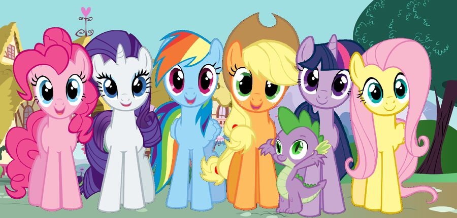 Come Relax With The Mane Six 10