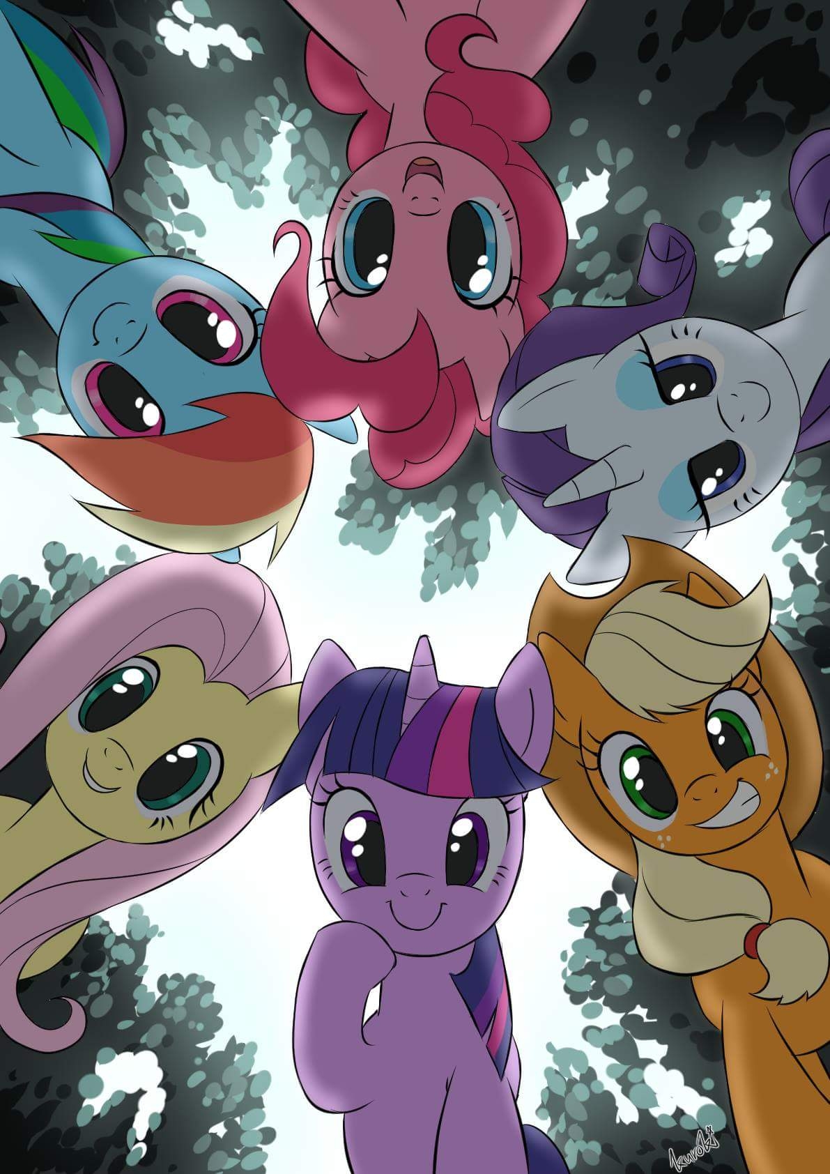 Come Relax With The Mane Six 7