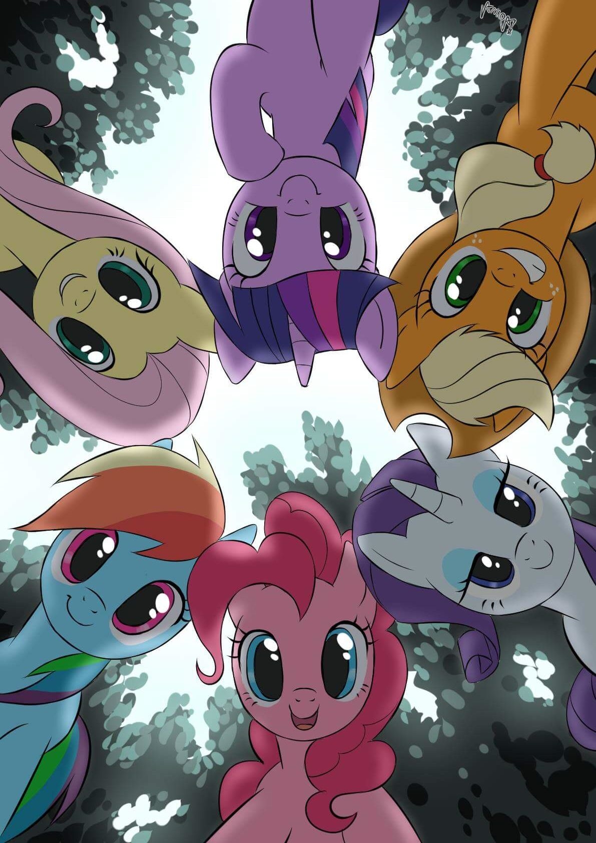 Come Relax With The Mane Six 8