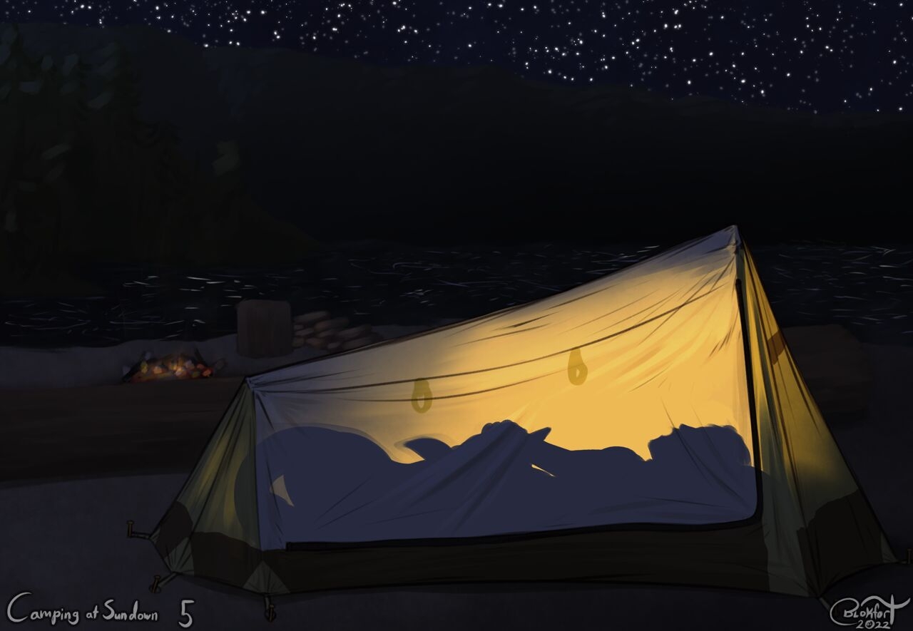[BlokFort] Camping at Sundown 4