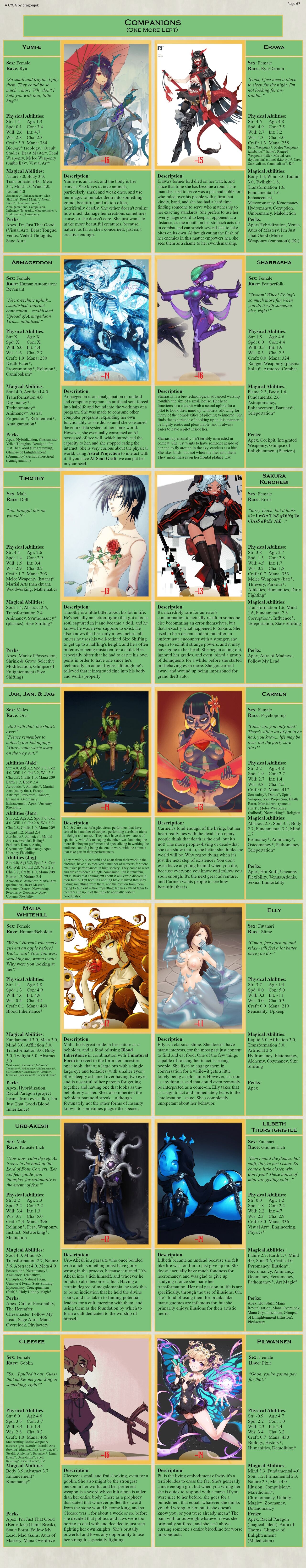 CYOA: Fixing God's Fuckups v1.0 (dragonjek) 66