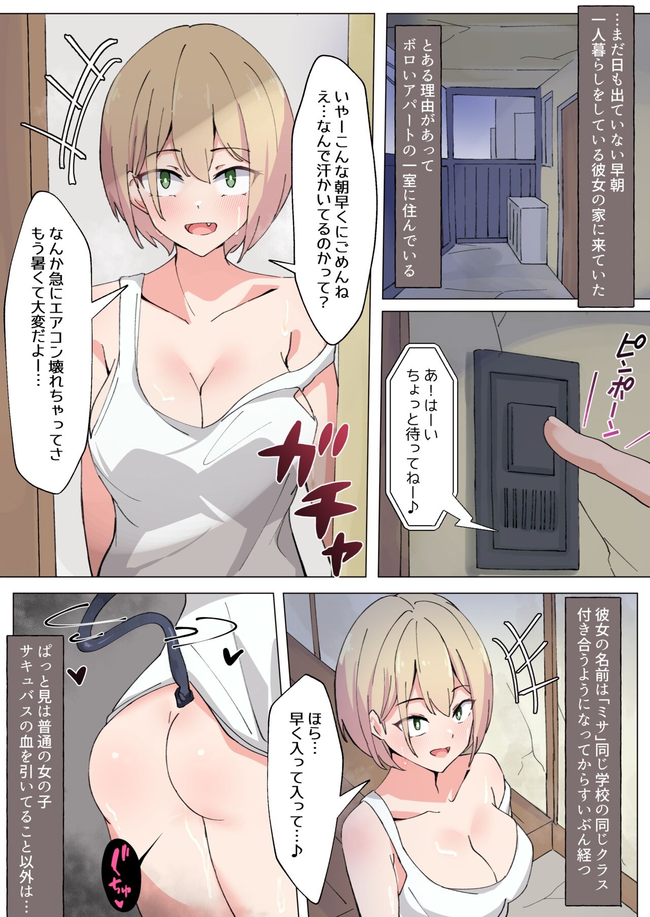 [anemone_lab (anemone)] Boro Apart de Hatsujouki Succubus to Bed ga Dorodoro ni Naru made Suru 2