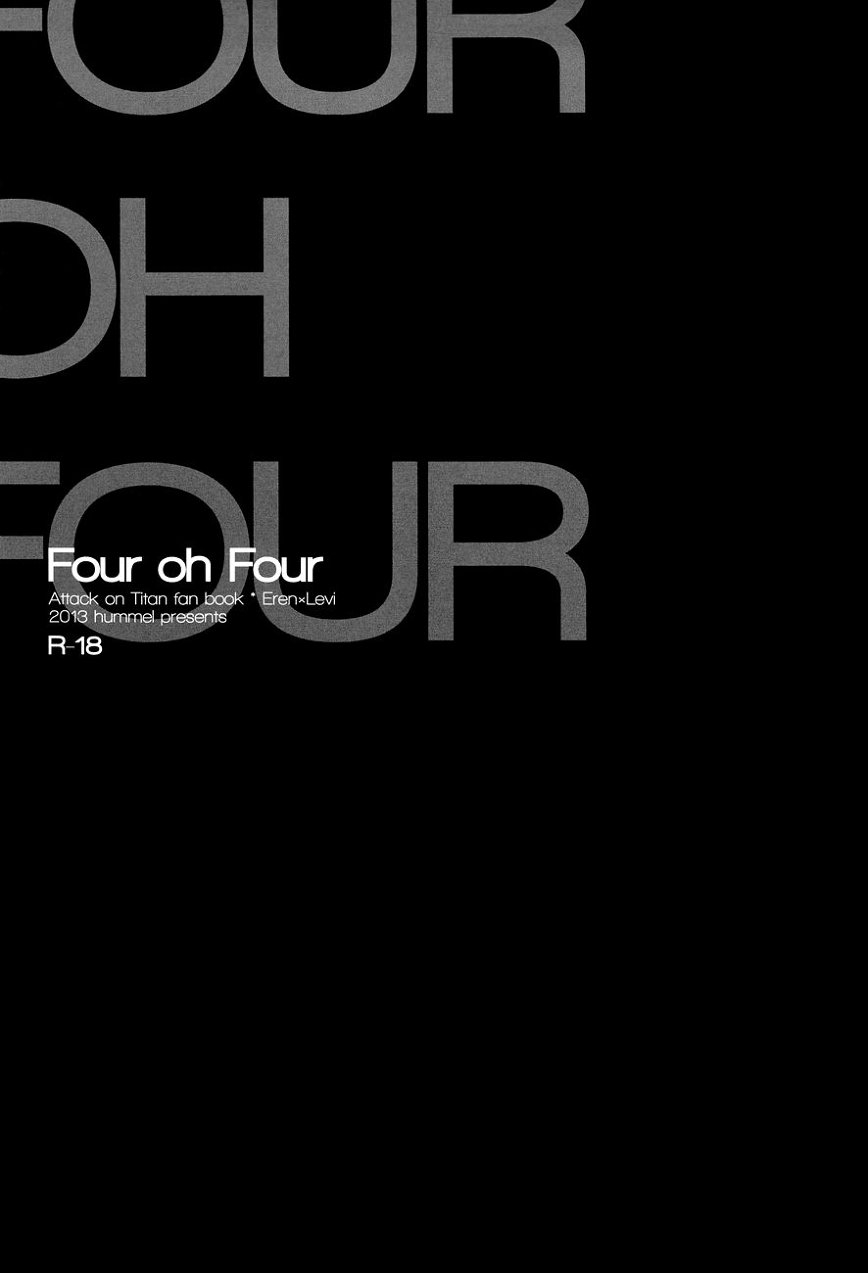 (FALL OF WALL4) [hummel (xia)] Four oh Four (Shingeki no Kyojin) [English] 1