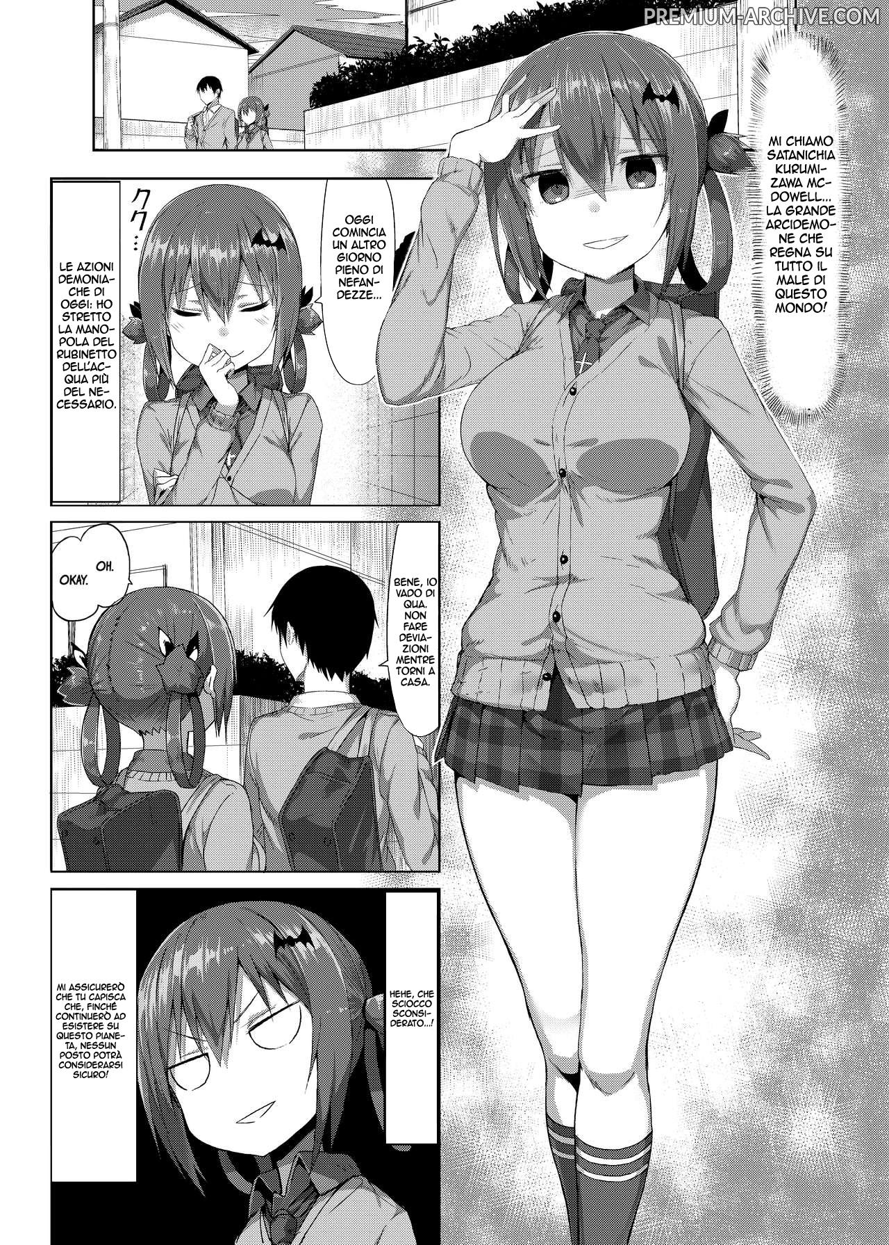 (COMIC1☆12) [MOSQUITONE. (Great Mosu)] Koisuru Dai Akuma | L' Arcidemone Innamorata (Gabriel DropOut) [Italian] [Decensored] 1