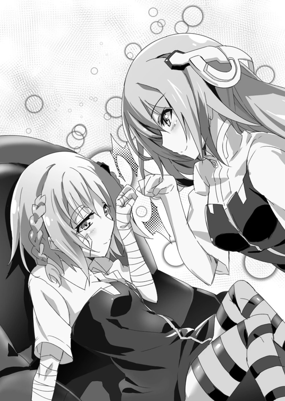 [miyazki yuu, okiura, light novel] gakusen toshi asterisk iilust compliation 53