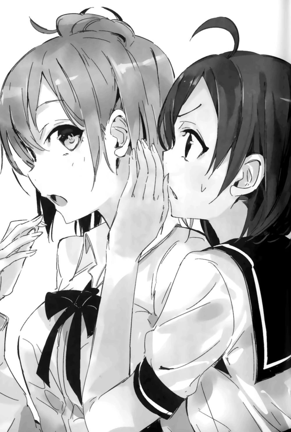 [light novel] yahari ore no seishun love come wa machigatteiru illust compliation 99