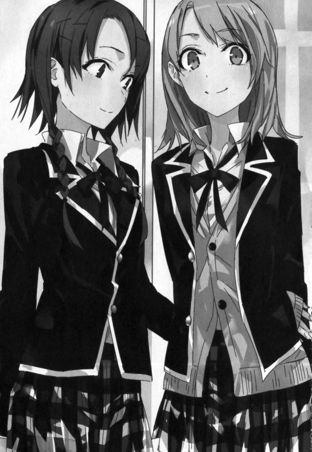 [light novel] yahari ore no seishun love come wa machigatteiru illust compliation 106